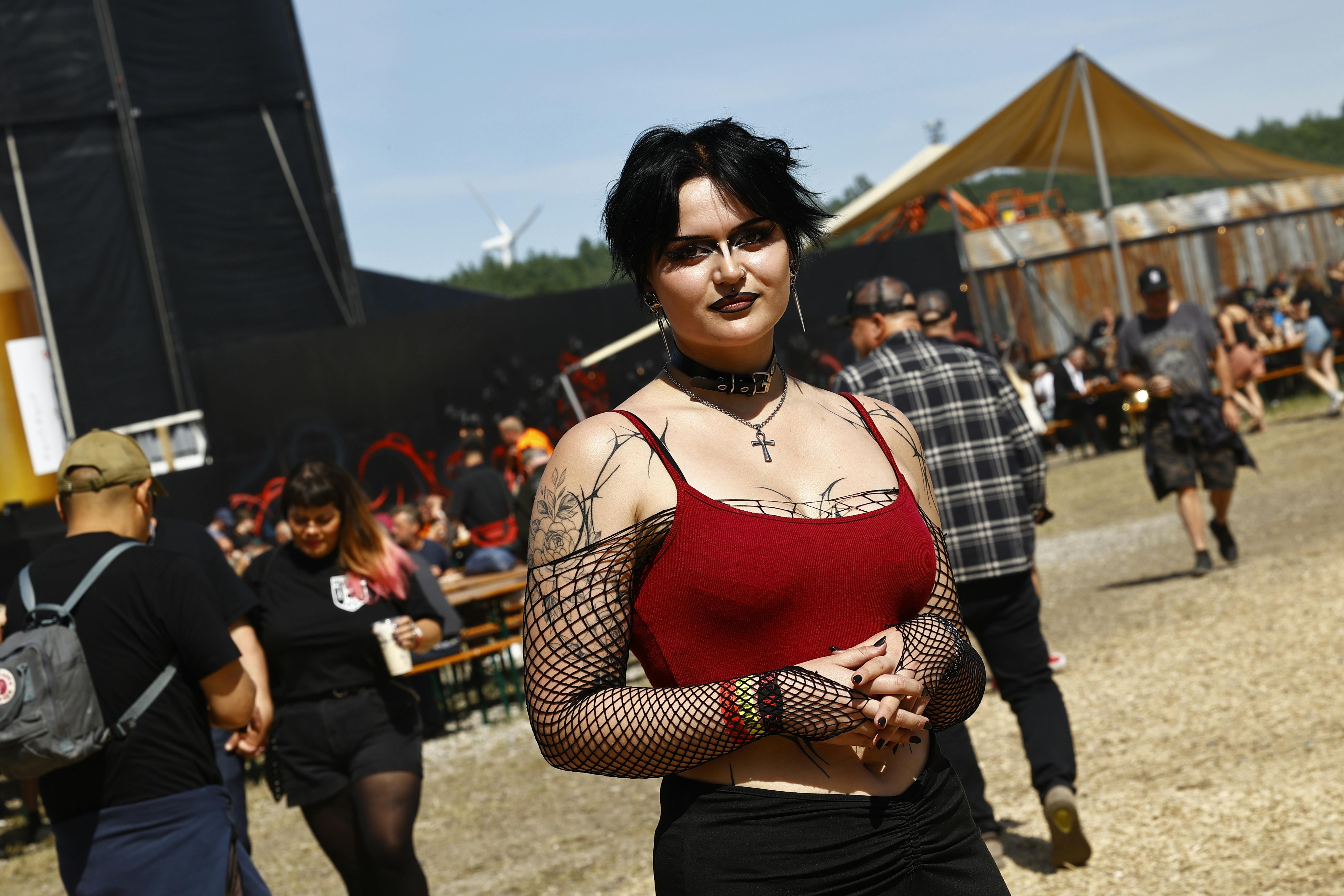 Ida-Marie elsker at være på Copenhell.