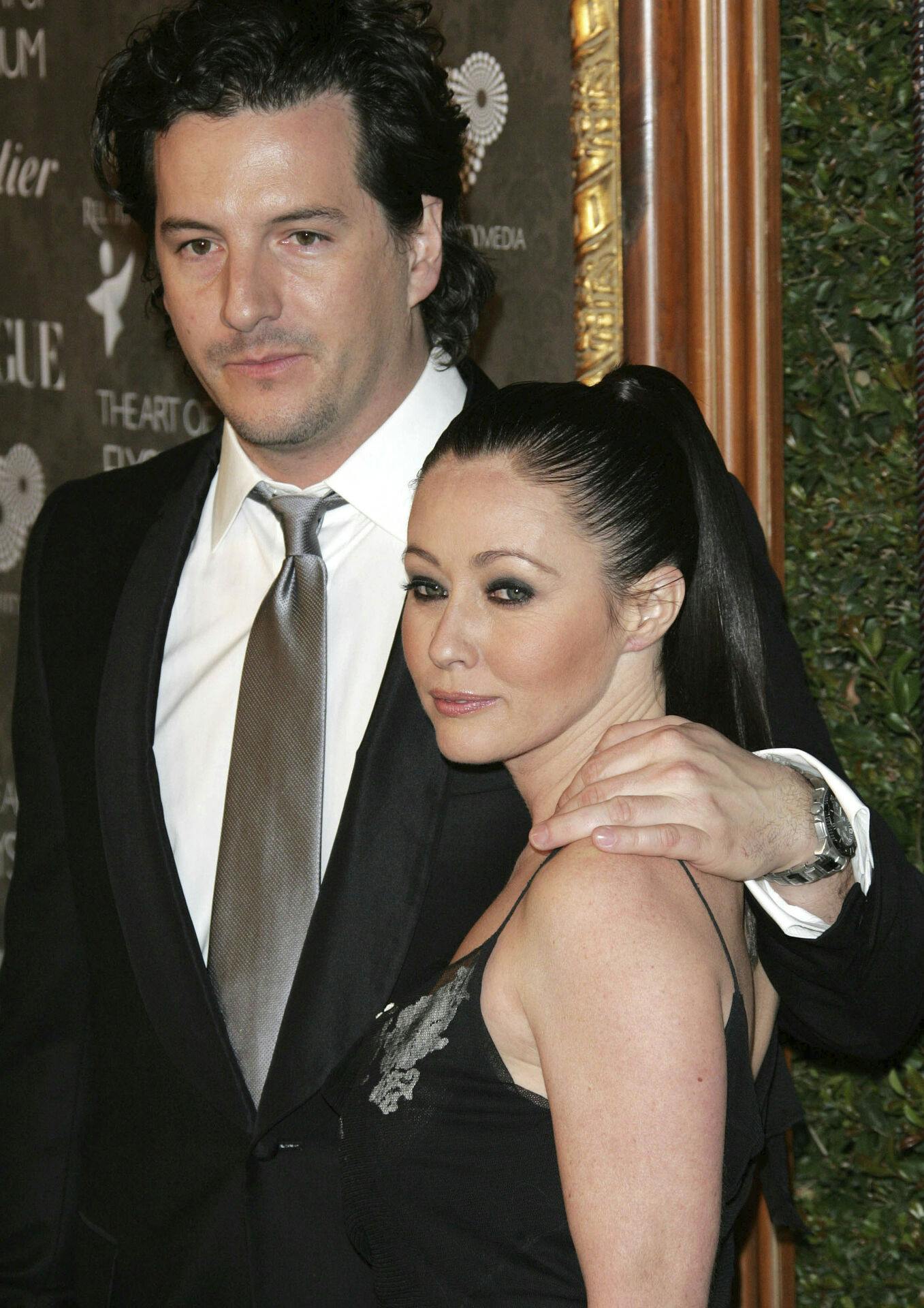 Shannen Doherty og Kurt Iswarienko.