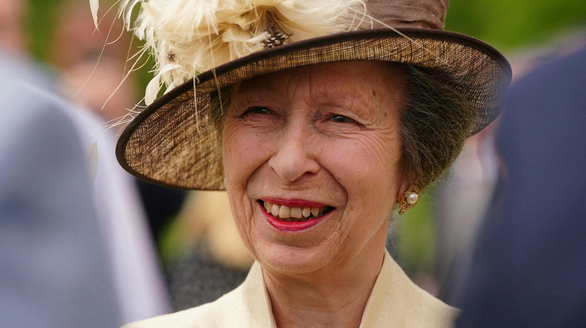 Den britiske prinsesse Anne.