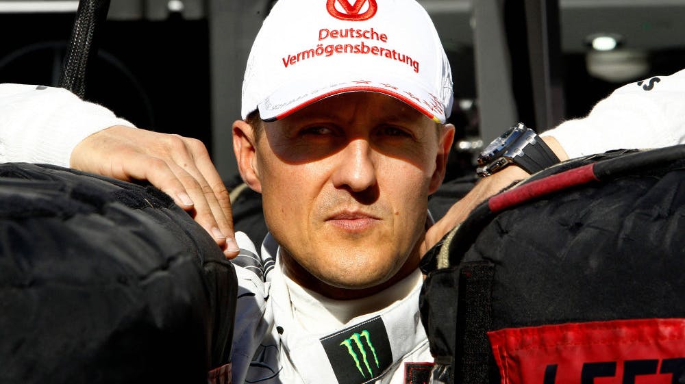 Michael Schumacher kom i 2013 galt afsted på en skiferie, hvor han slog hovedet og endte i koma. Siden har omverdenen ikke hørt meget til hans tilstand. (Arkivfoto). 