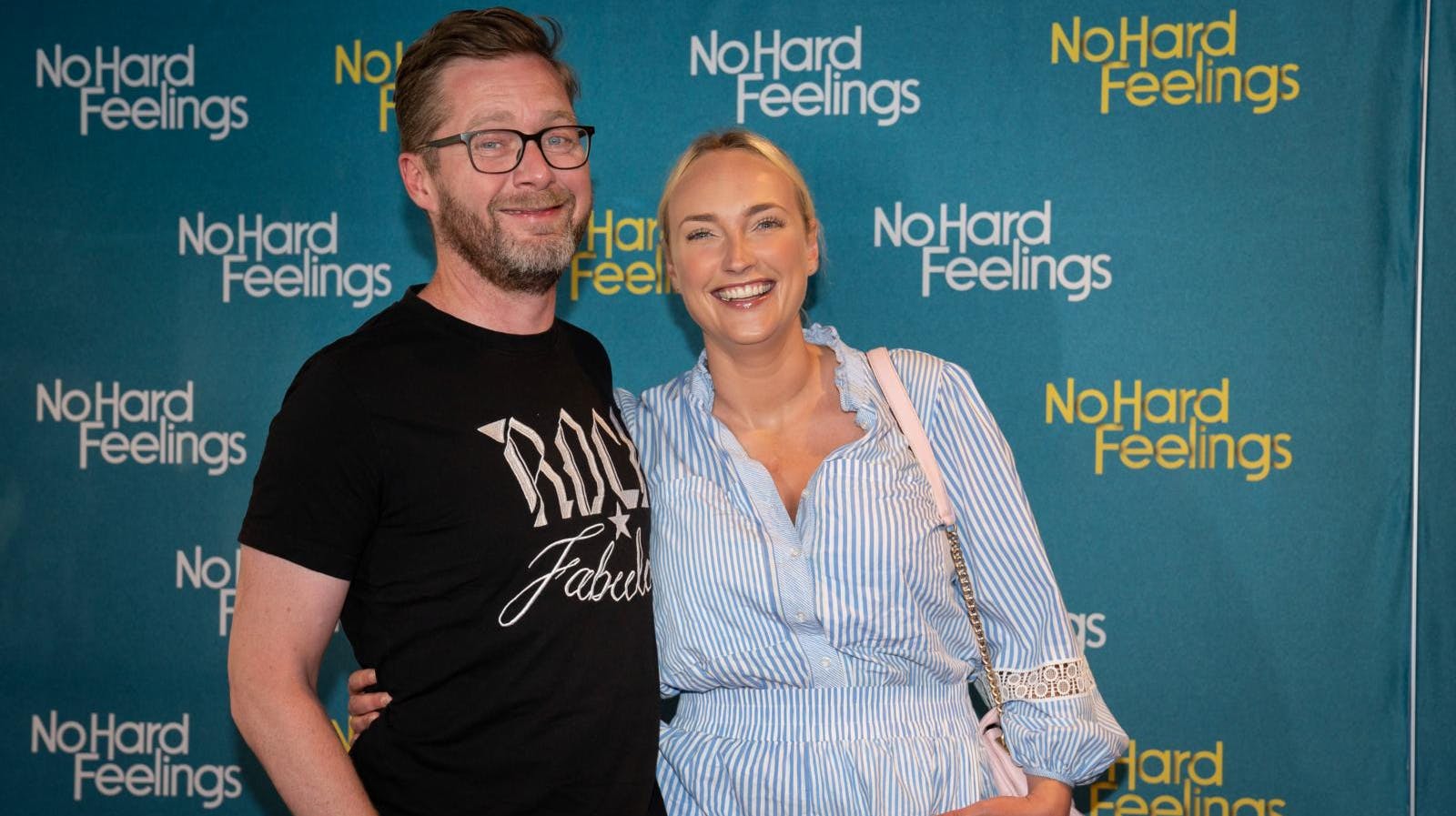 Line Hoffmeyer danner til daglig par med Lasse Rimmer.