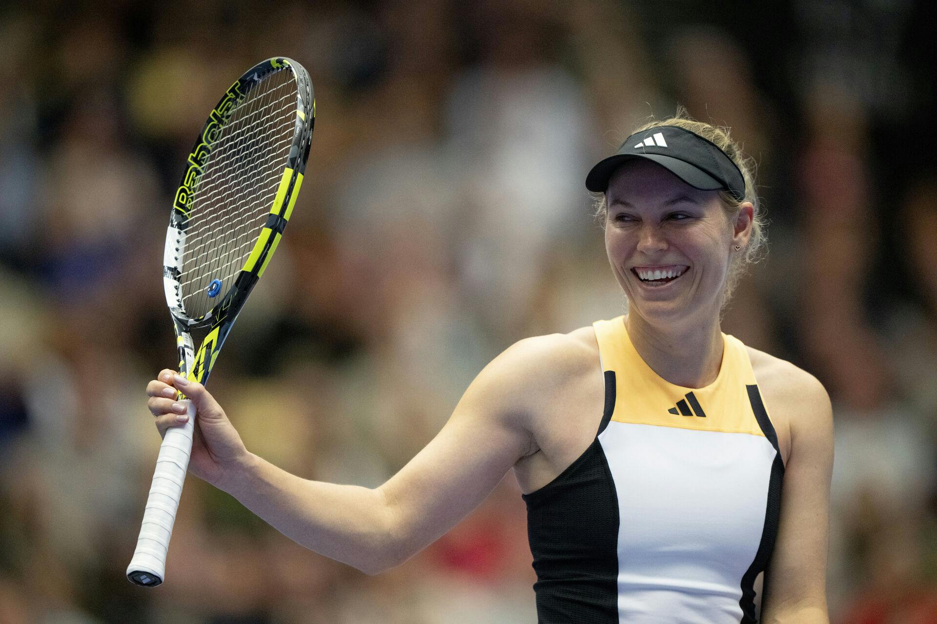 Caroline Wozniacki beviste, at hun også kan slå Elina Svitolina, når det virkelig gælder - ikke bare i en opvisningskamp i Herning.&nbsp;