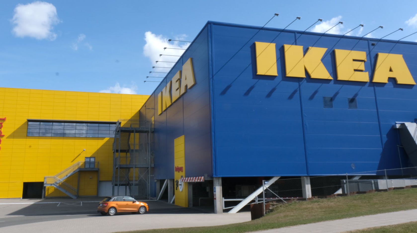 IKEA, Graham Bellsvej, Aarhus N, bygning, logo