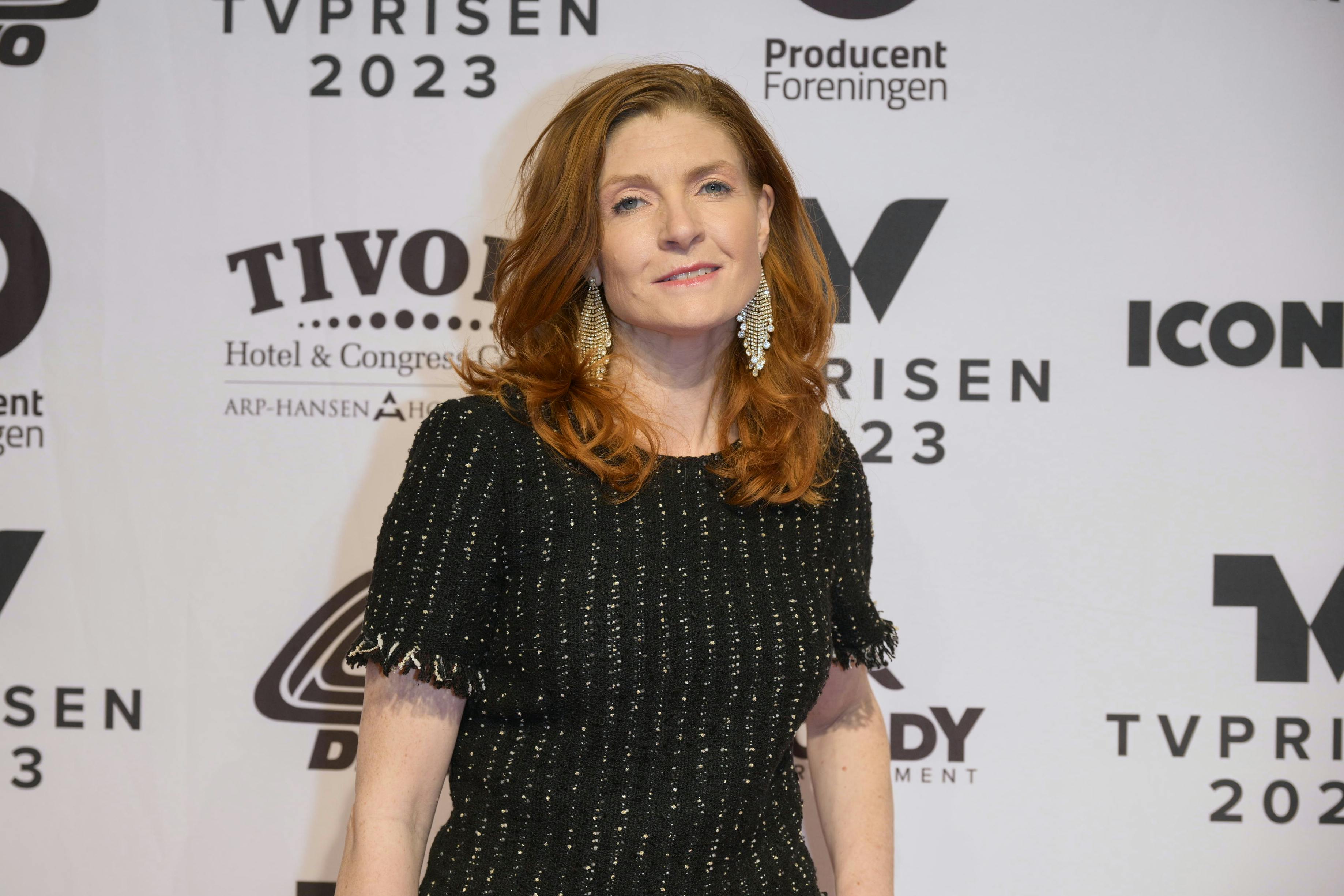 Nina Munch-Perrin til TV Prisen 2023.