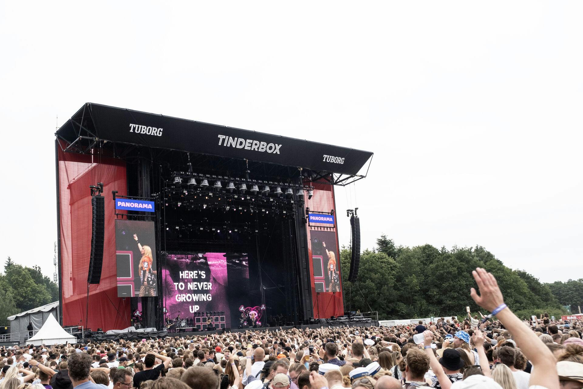 Tinderbox-festivalen i Odense.