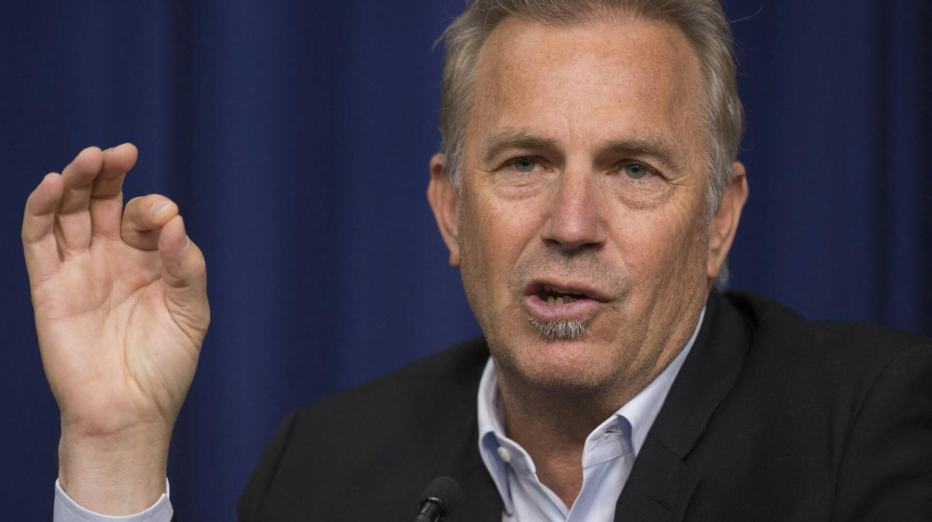 Kevin Costner efter optagelserne til "Hidden Figures".