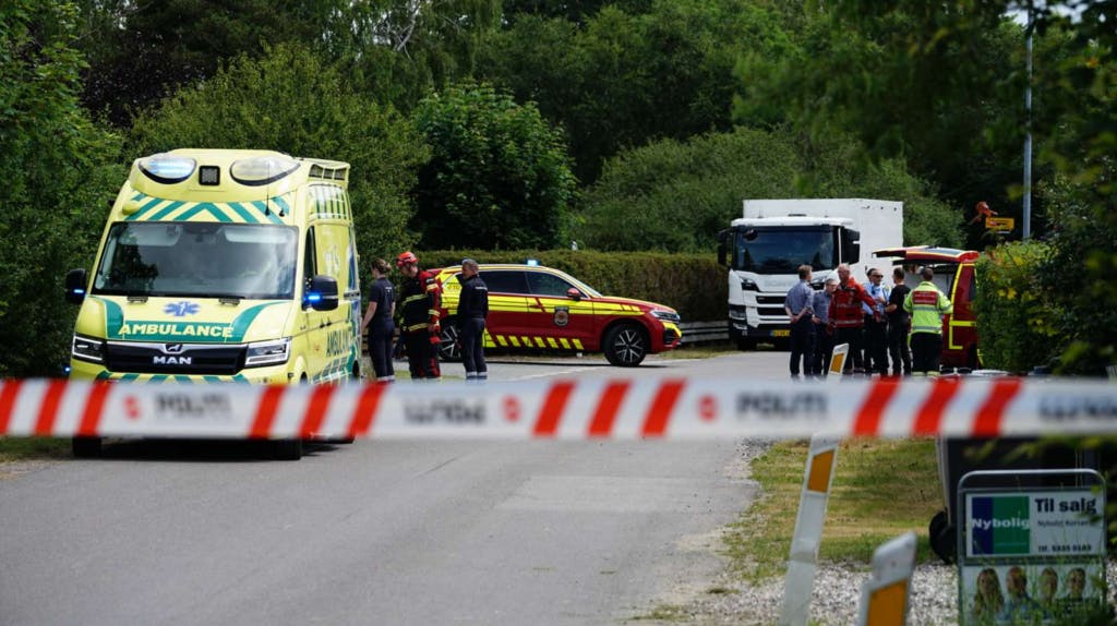 Sådan så der mandag ud i området.