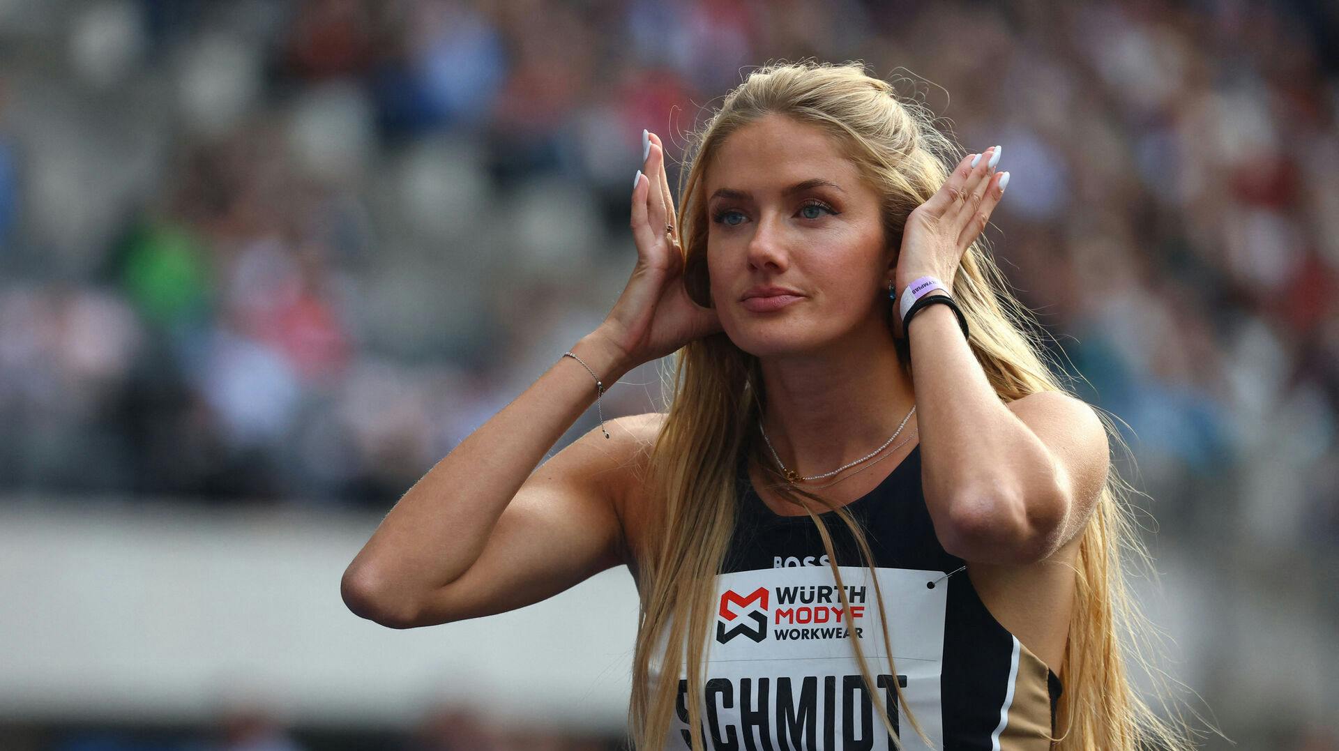 Den blonde tysker skal til OL i Paris - hendes anden olympiske deltagelse.