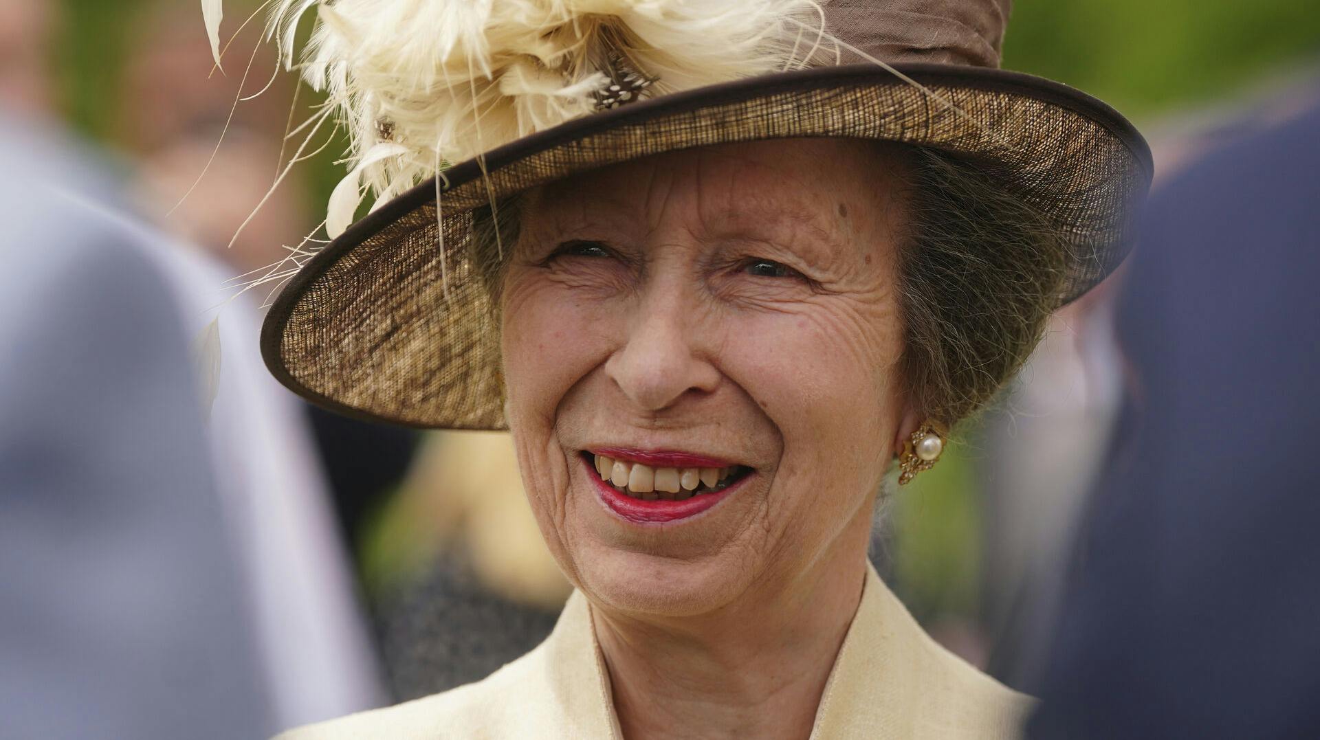 Den britiske prinsesse Anne blev undlagt i sidste uge.