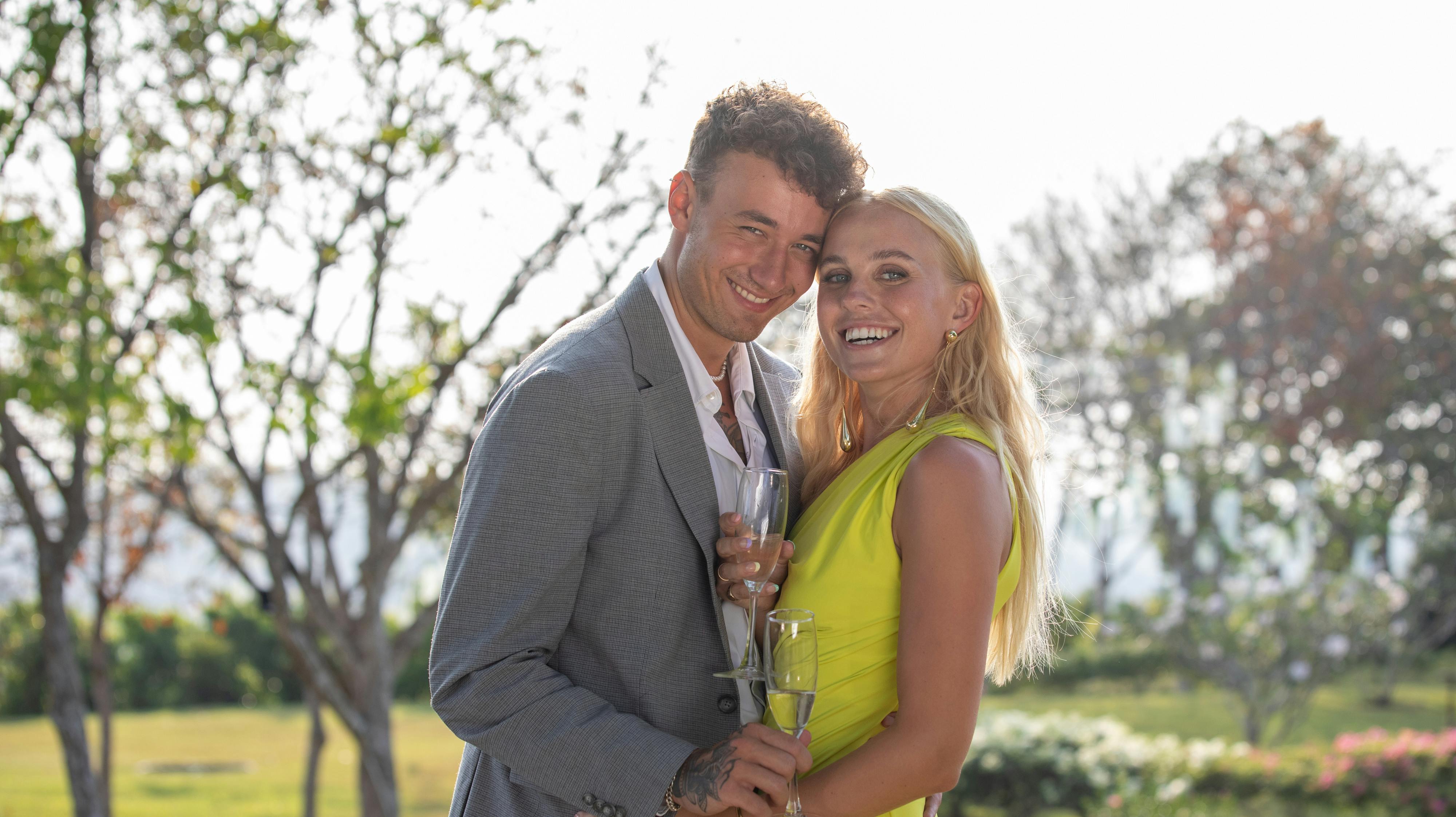 Daniel Lazrak fik Sofie Martinusens sidste rose i sæson to af "Bachelorette".