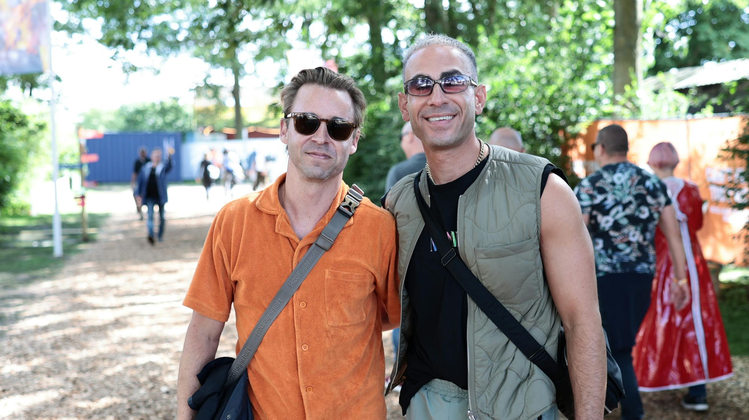 Abdel Aziz Mahmoud, 41, og kæresten Andreas Gylling Æbelø, 44.