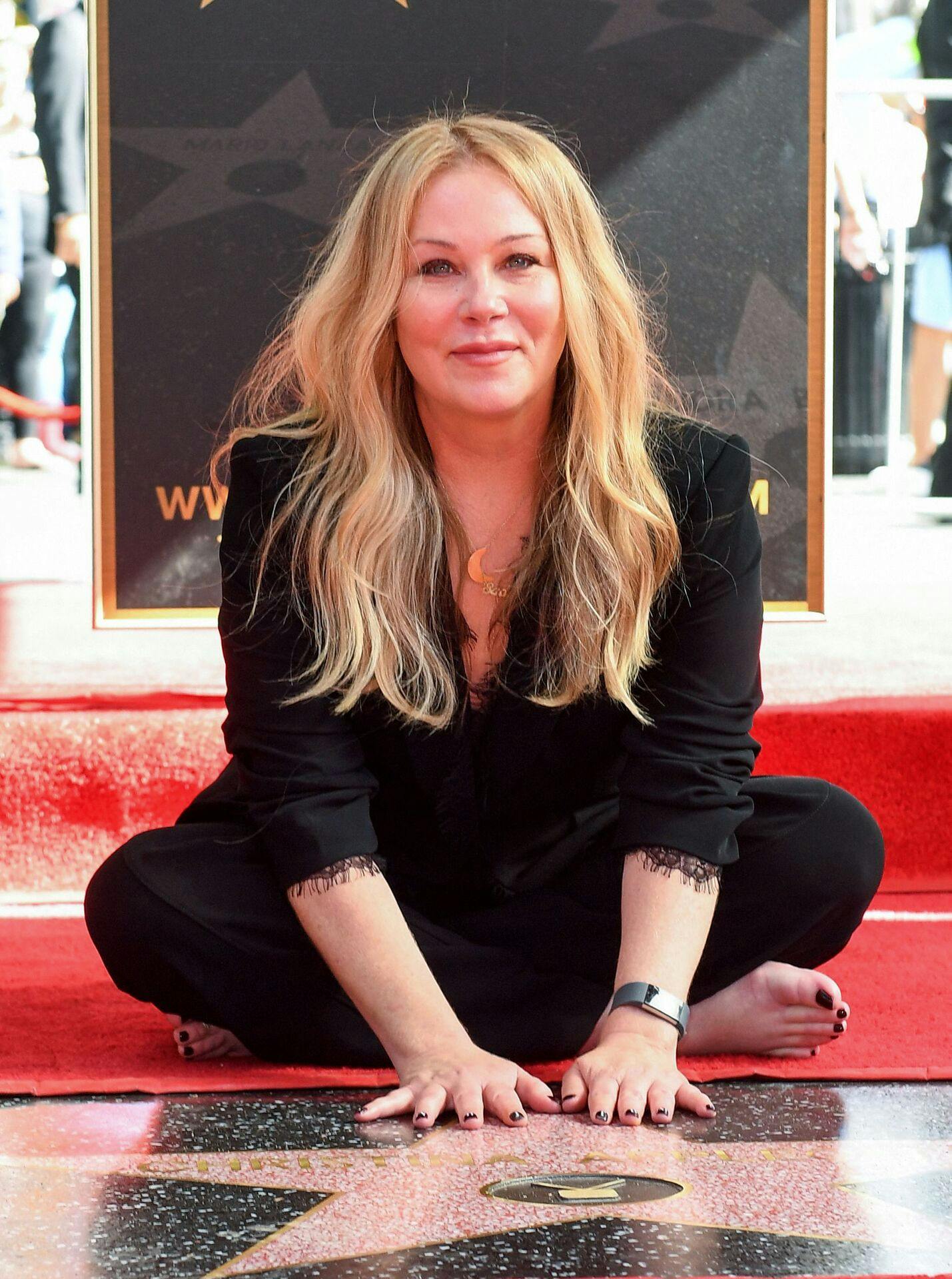 Christina Applegate fik i 2022 en stjerne på Hollywood Walk of Fame.