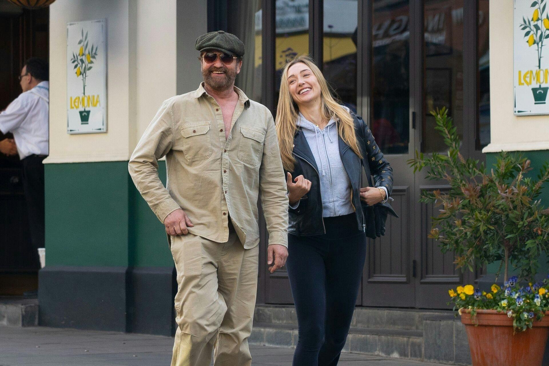 Gerald Butler og den 25 år yngre model Penny Lane blev for nylig set på en date sammen.