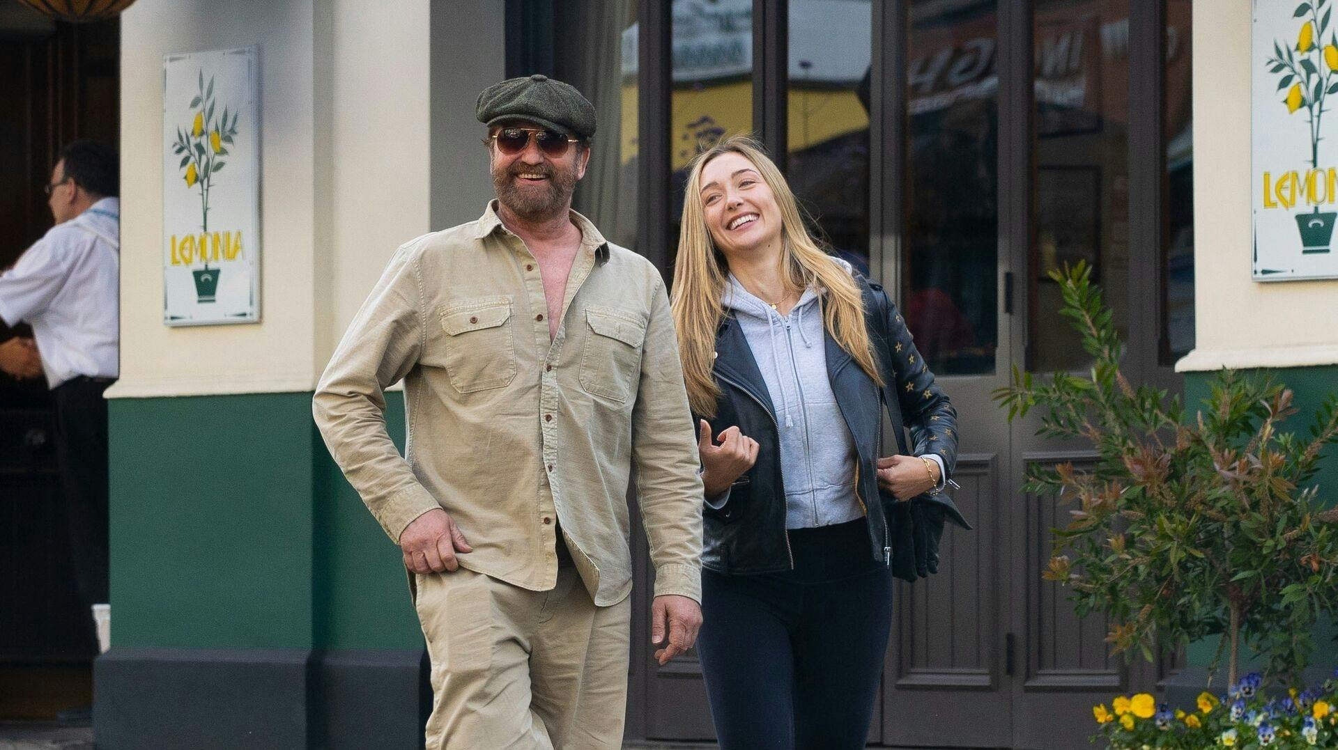 Gerald Butler og den 25 år yngre model Penny Lane blev for nylig set på en date sammen.