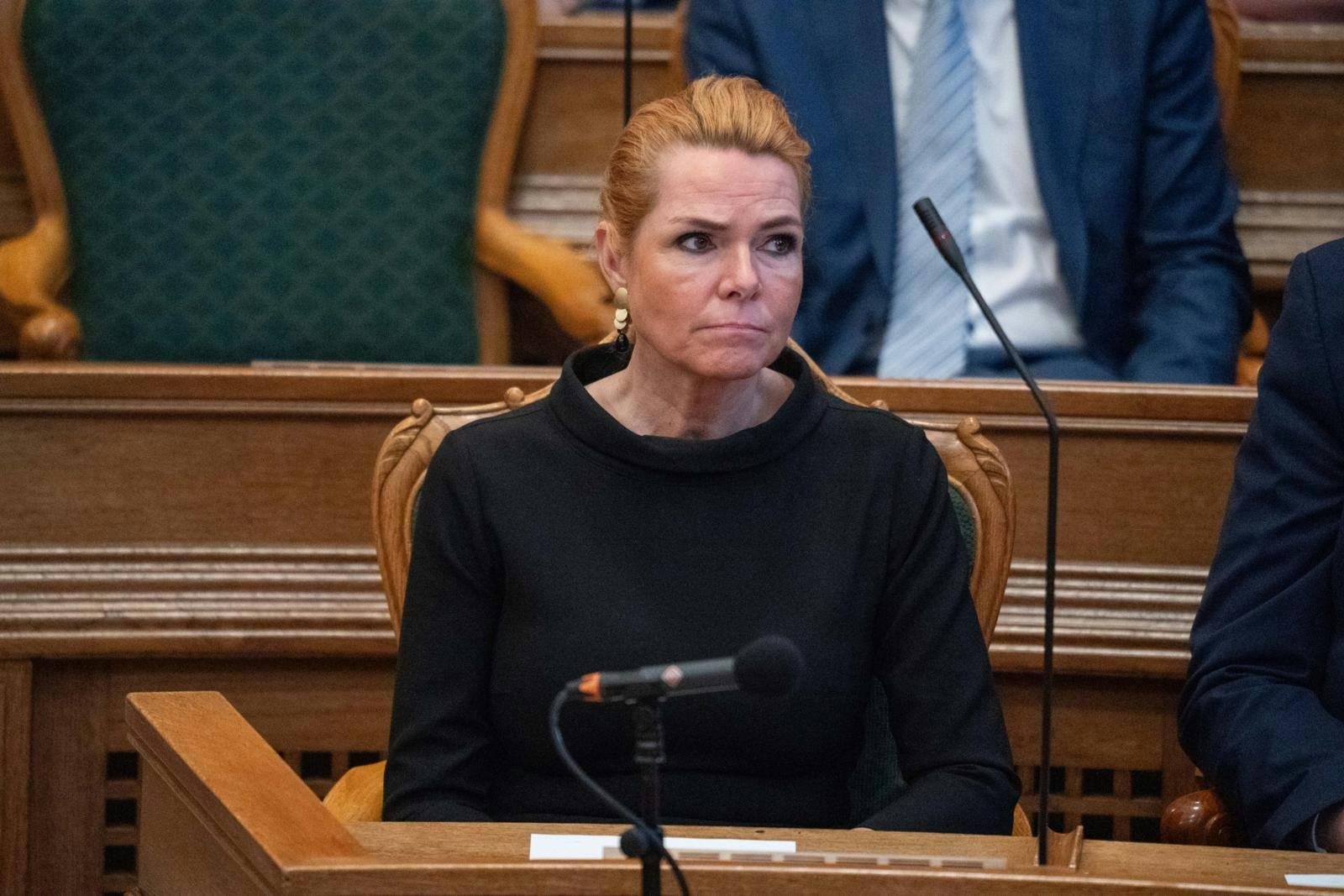 Inger Støjberg har både fået 'tilråb, skub og spytklatter', fortalte hun på Folkemødet. 