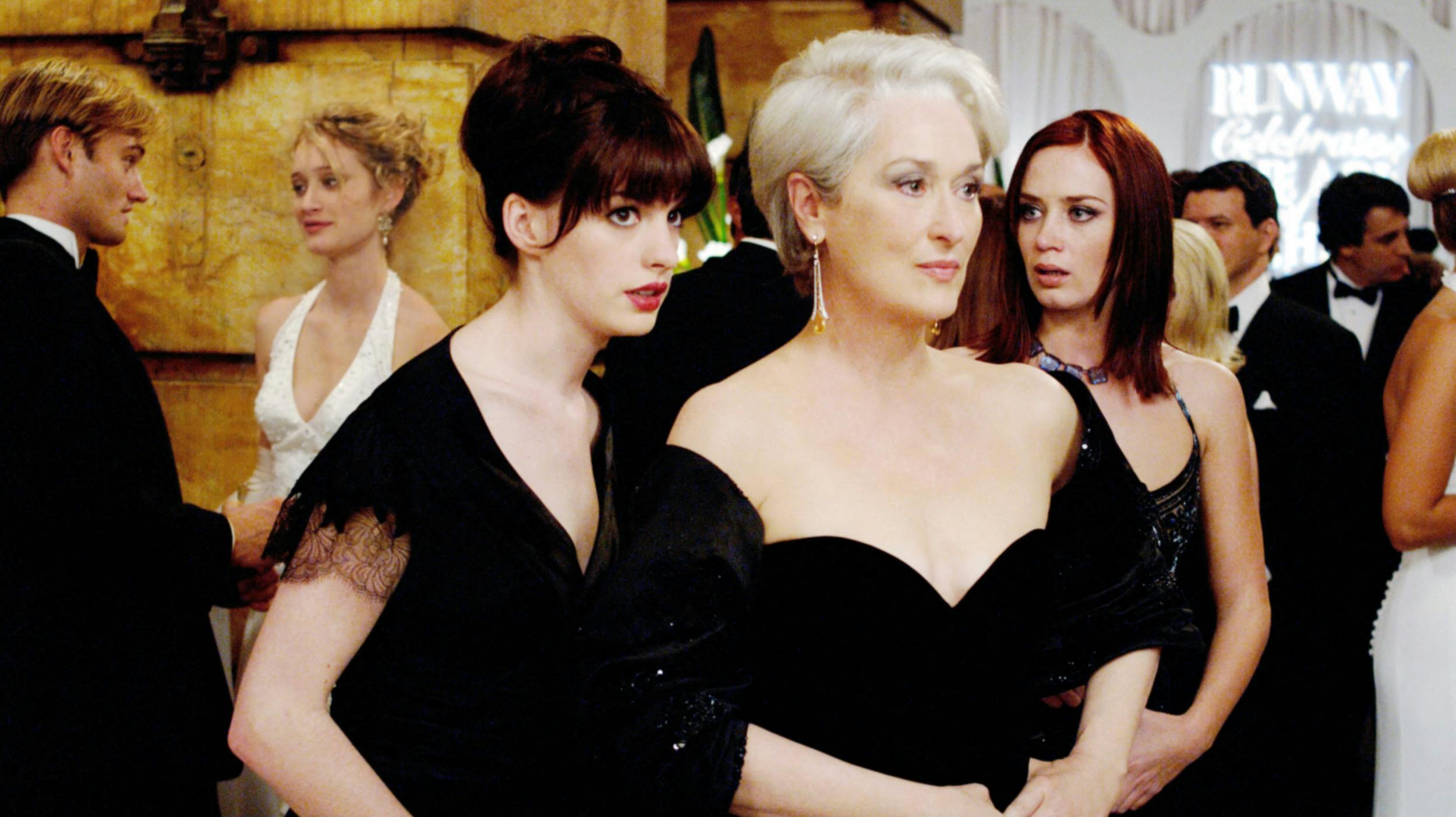 Anne Hathaway og Meryl Streep i "The Devil Wears Prada".