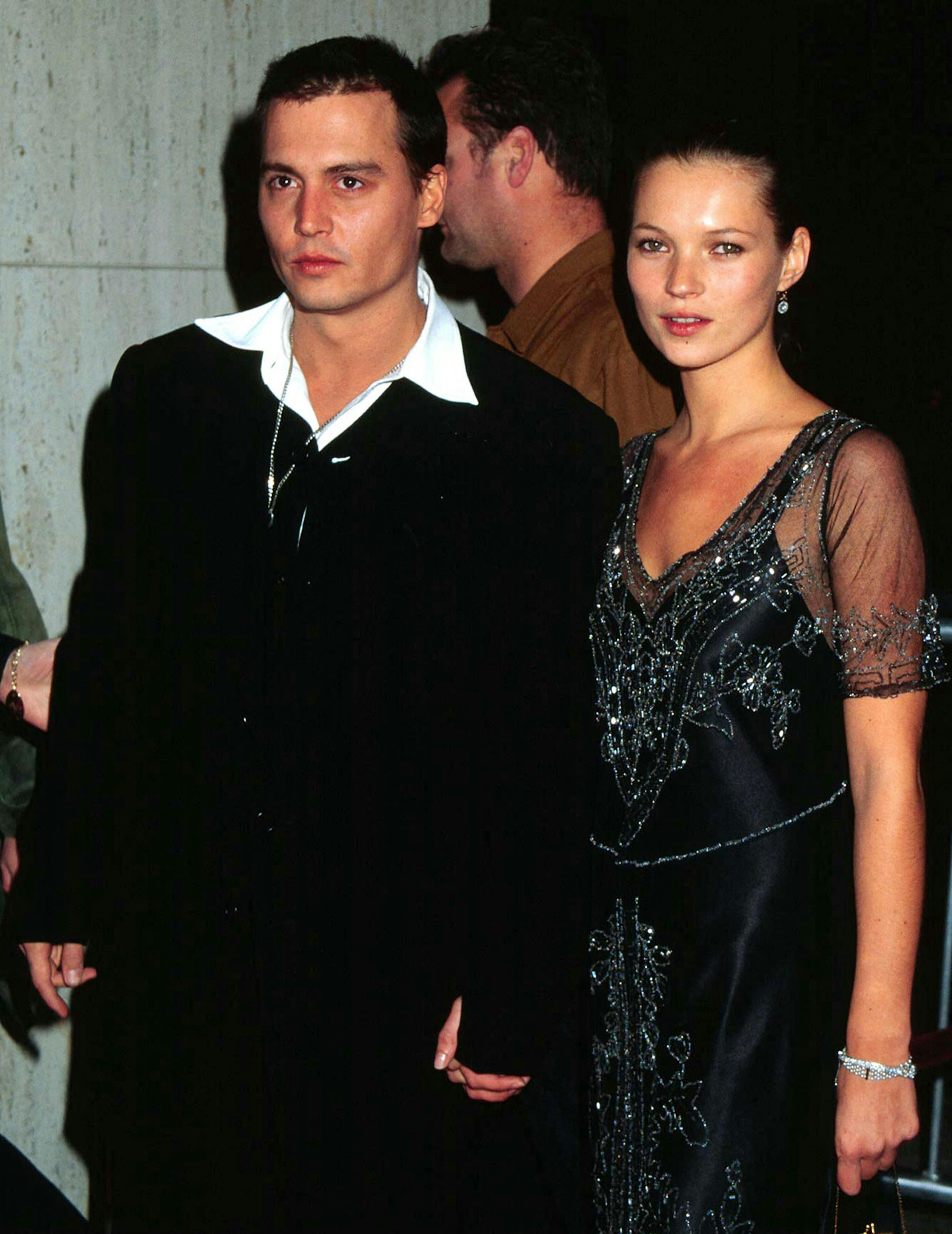 Johnny Depp og Kate Moss i 1998 kort tid inden de gik fra hinanden.