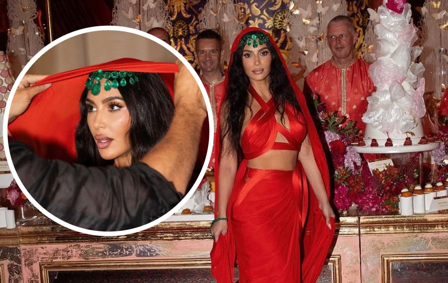 Kim Kardashian har netop deltaget i det enorme Ambani-bryllup.