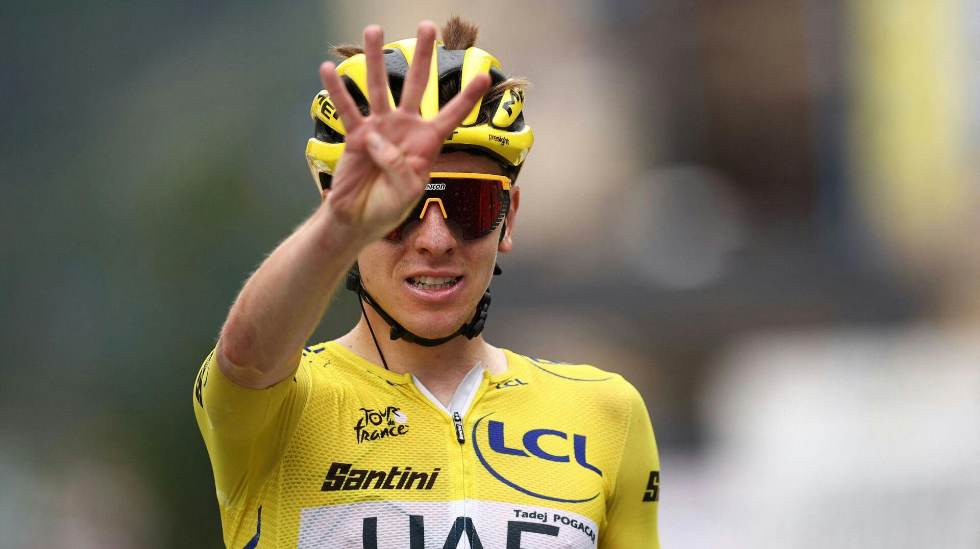 Tadej Pogacar satte fredag endnu en streg under, at han bare er den bedste cykelrytter i verden pt.