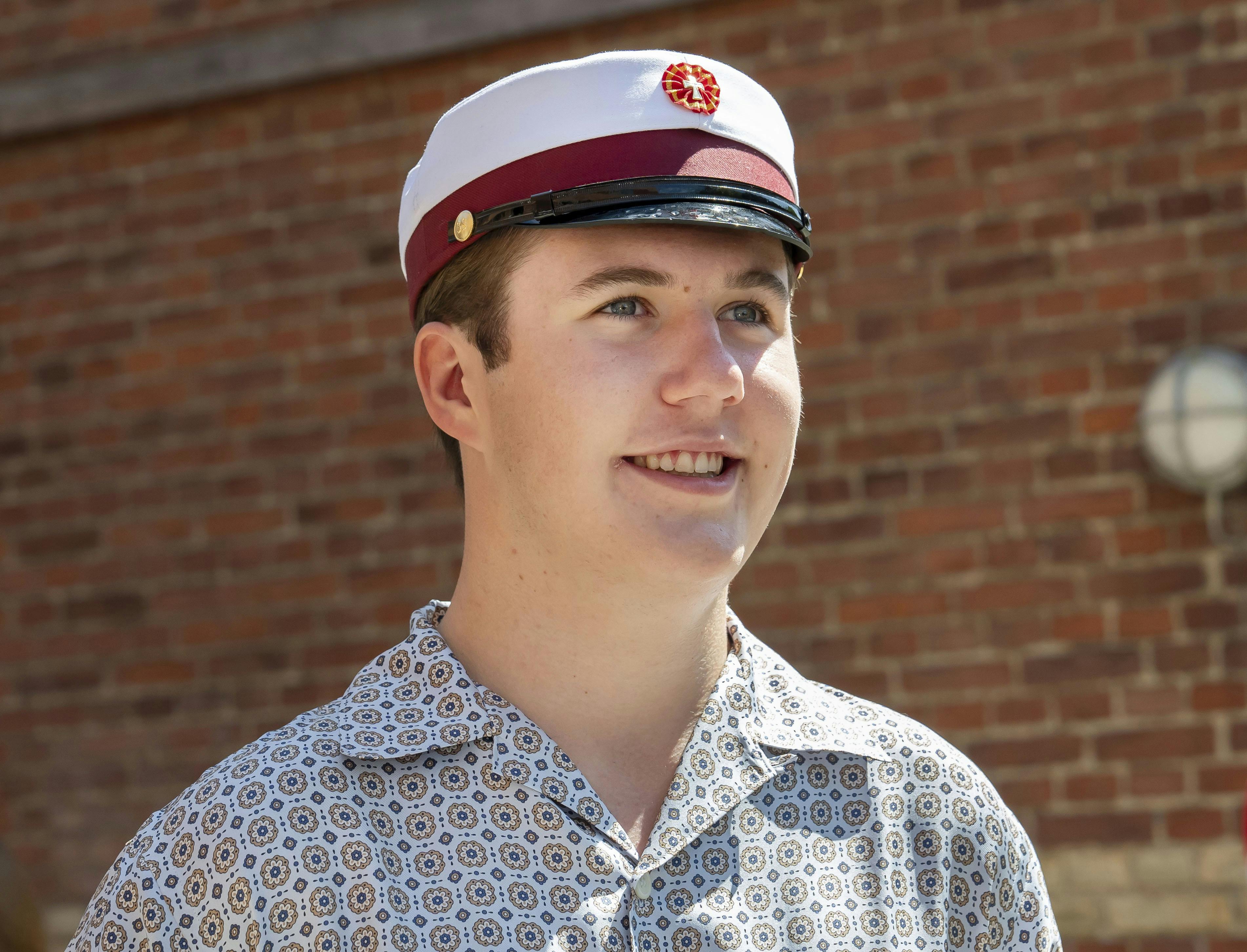 OPGAVE: Kronprins Christian bliver studentSTED: Ordrup GymnasiumJOURNALIST: Ulrik Ulriksen og Marianne SingerFOTOGRAF: © Hanne Juul/ Aller Foto & VideoDATO: 20240621