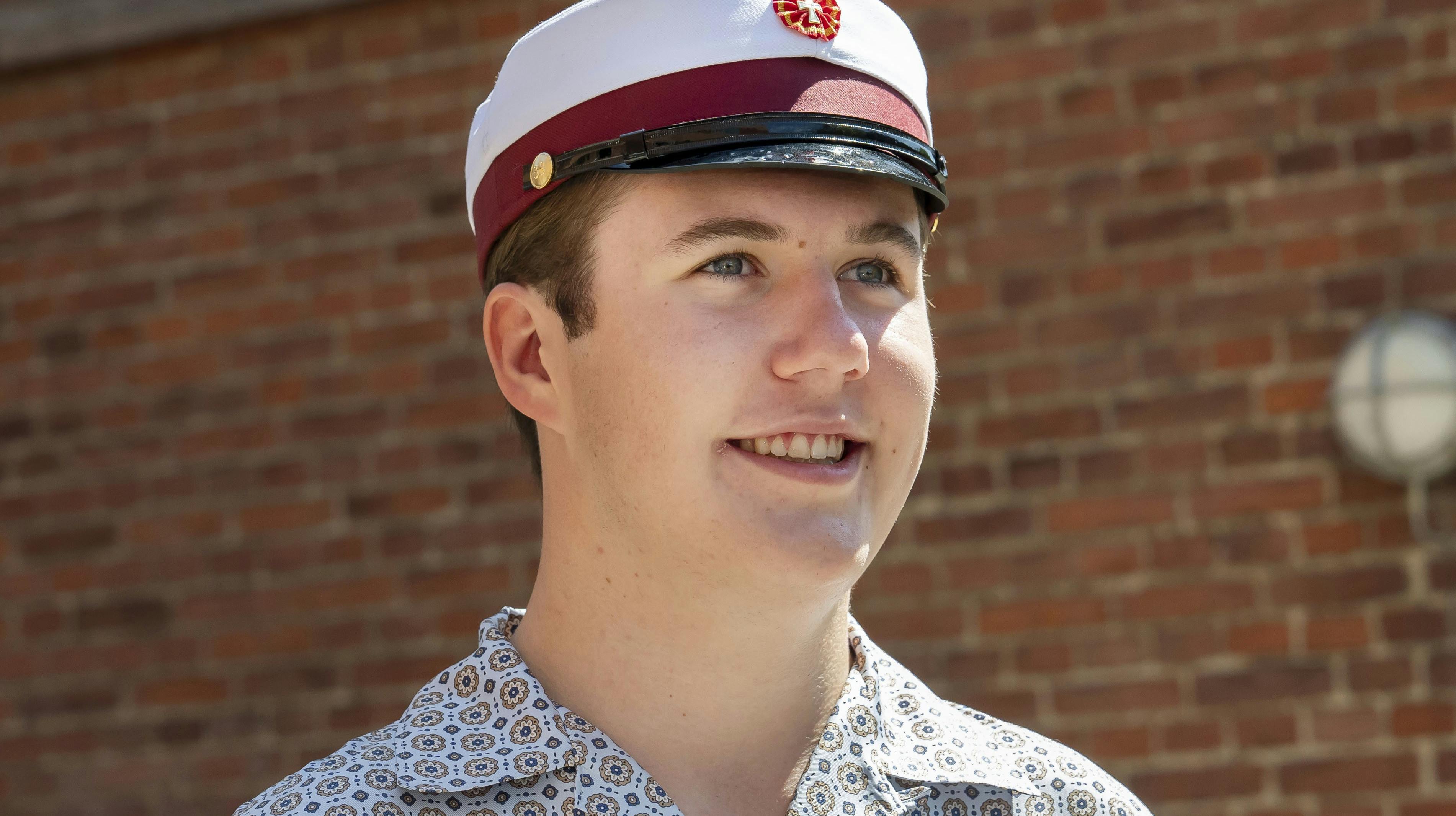 OPGAVE: Kronprins Christian bliver studentSTED: Ordrup GymnasiumJOURNALIST: Ulrik Ulriksen og Marianne SingerFOTOGRAF: © Hanne Juul/ Aller Foto & VideoDATO: 20240621