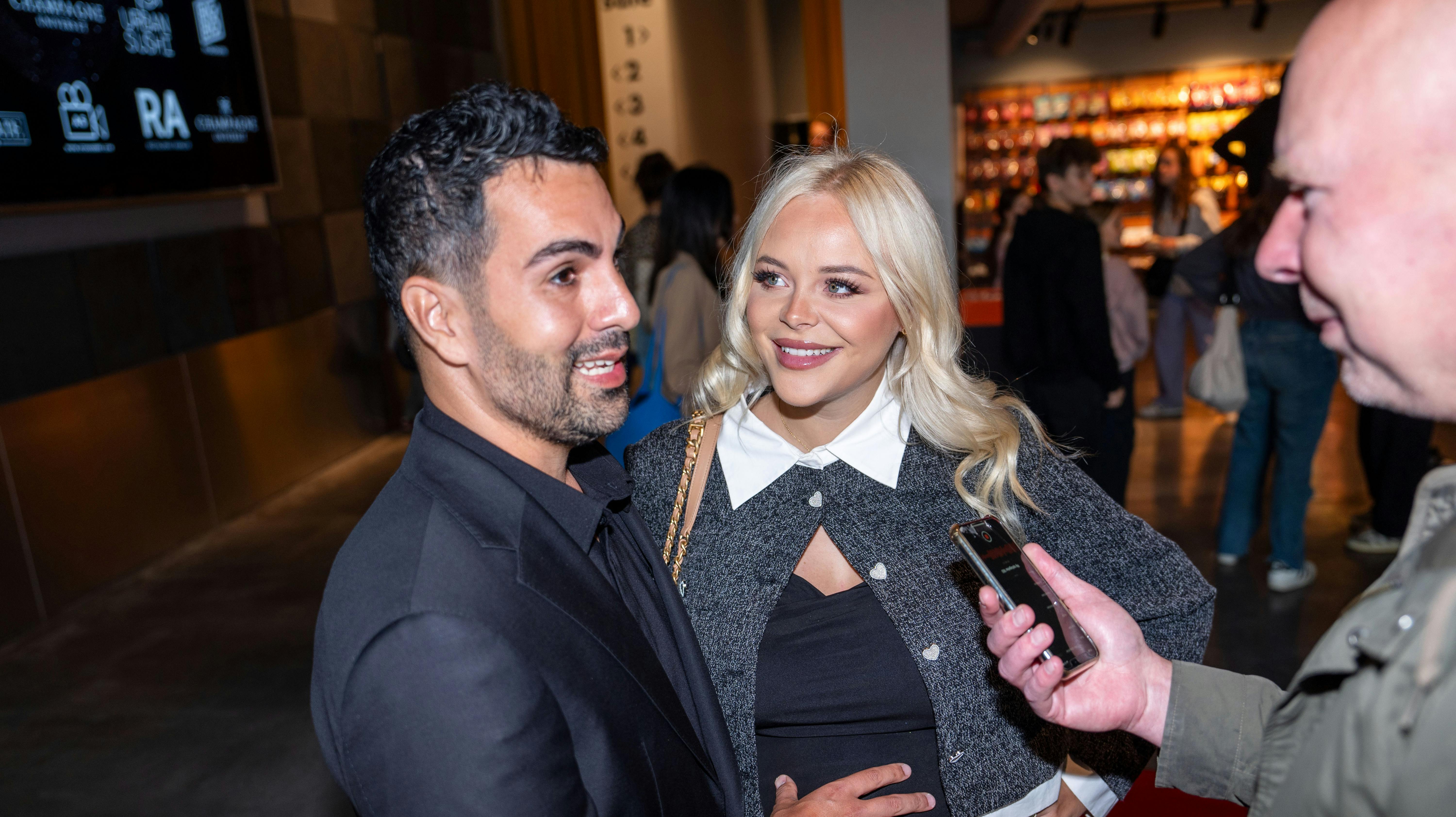 Elvira Pitzner og Mortada Haddad har planer om at blive en ægte kernefamilie.