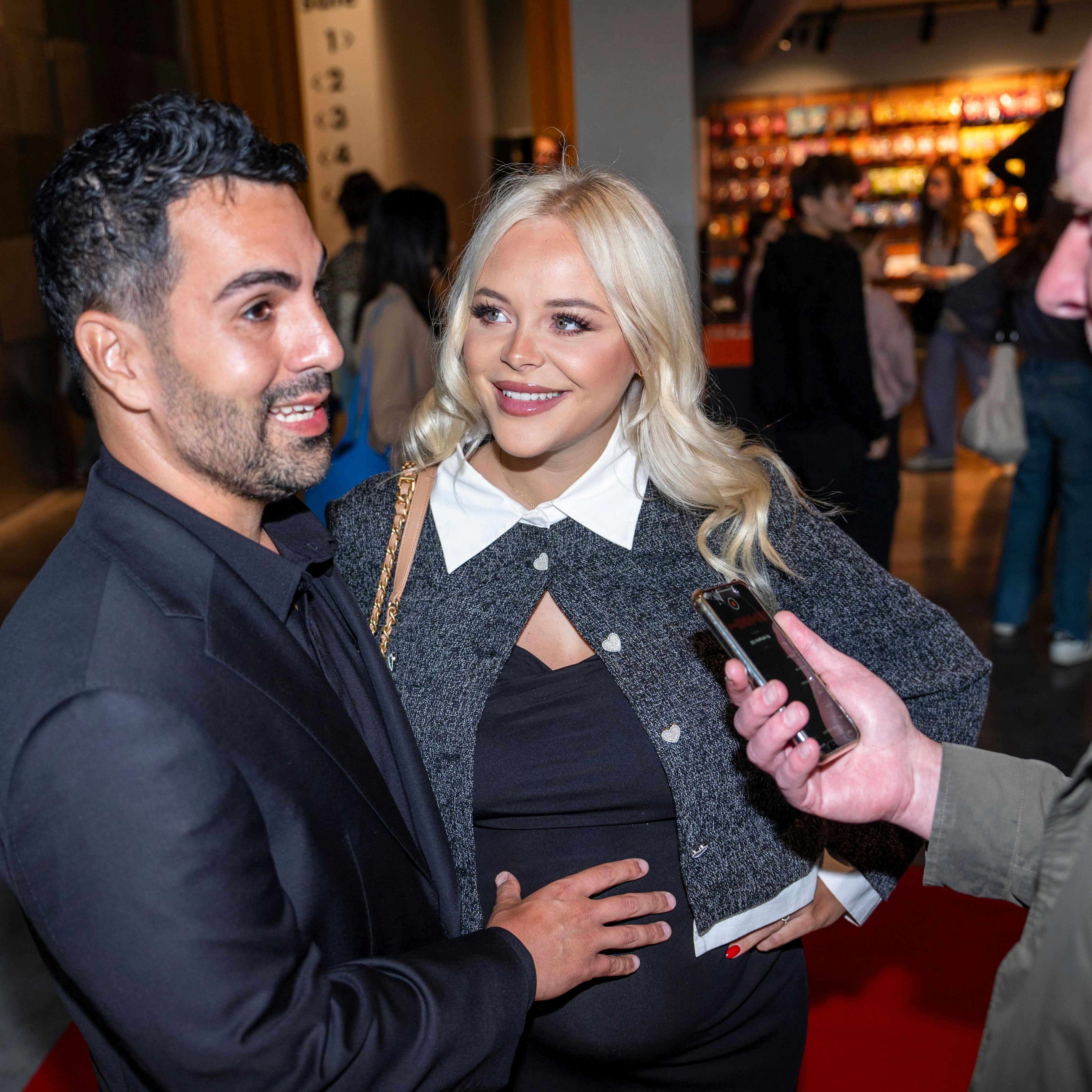 Elvira Pitzner og Mortada Haddad har planer om at blive en ægte kernefamilie.