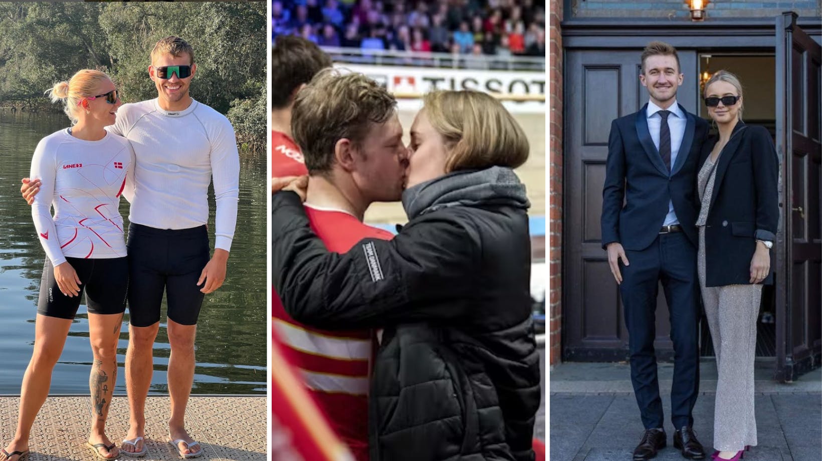 Der er flere både danske og internationale par blandt de mange OL-atleter. 