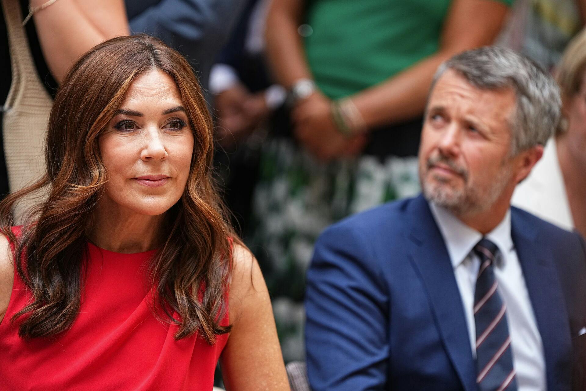 Kong Frederik X og dronning Mary deltager i åbningen af den danske pavillon ved Maison du Danemark på Champs-Elysées i Paris under OL 2024 torsdag den 25. juli 2024.