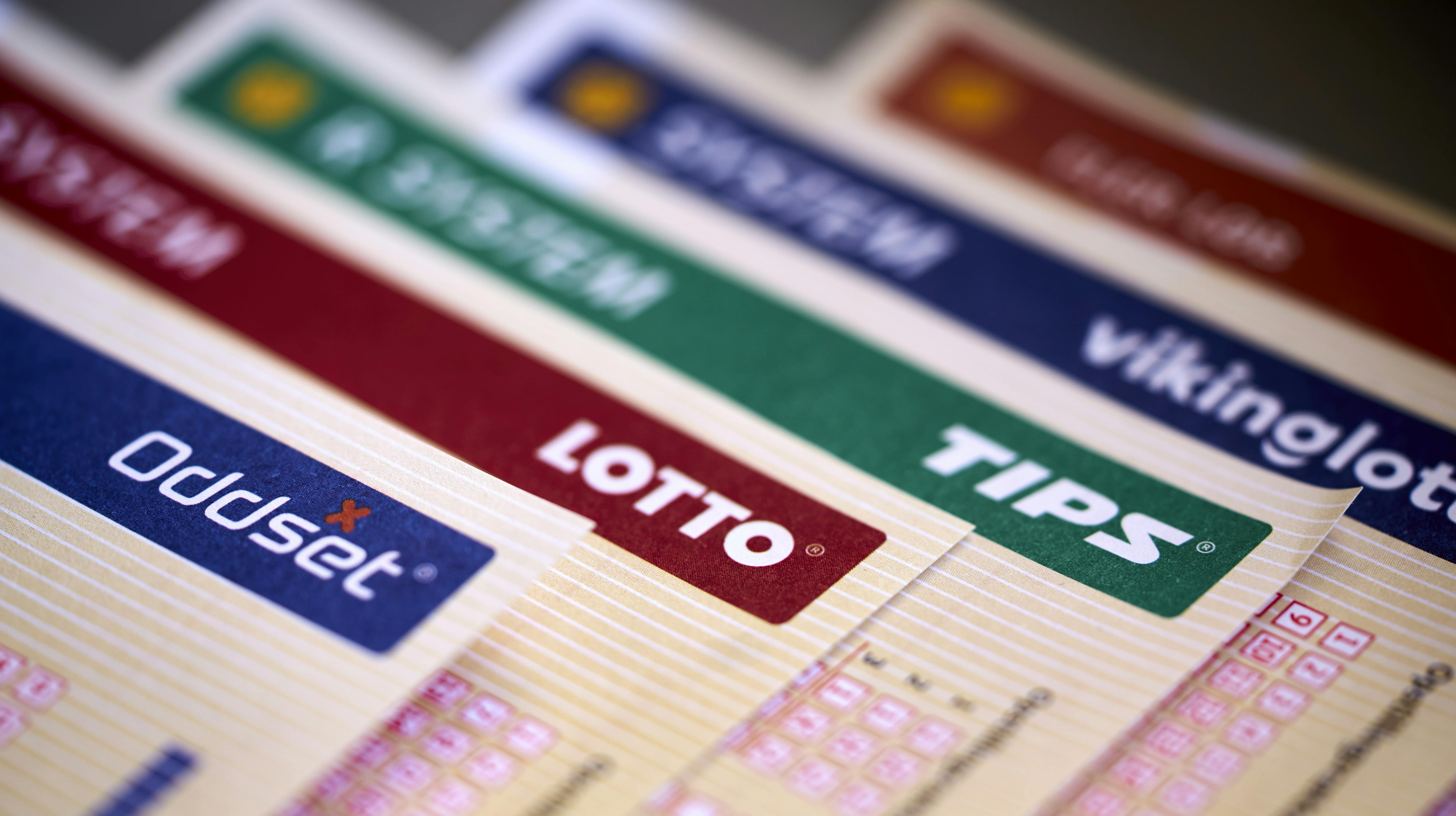 Kuponer til bl.a. Lotto, Tips og Oddset, den 31. maj 2021