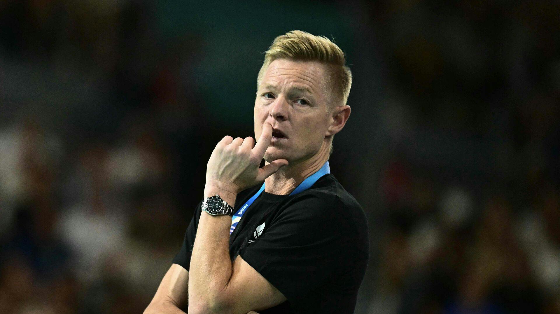 Landstræner Jesper Jensen.