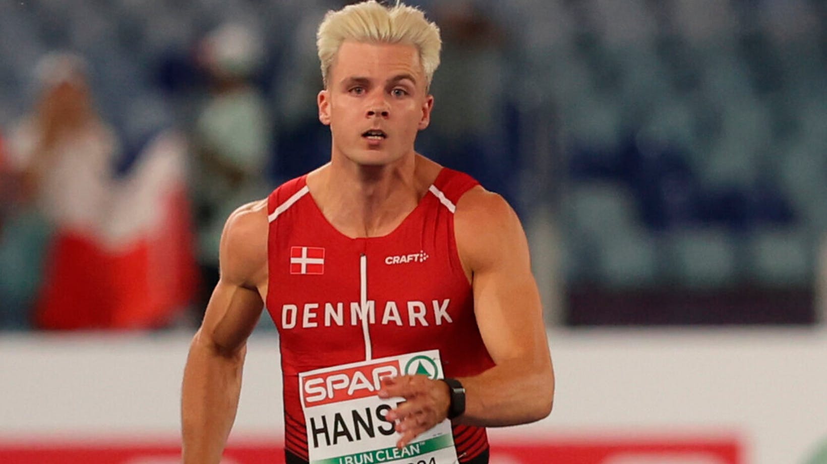 Simon Hansen er klar til OL - og det er med støtte på lægterne. 