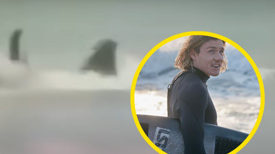 En professionel surfer mistede i sidste uge sit ben i et gruopvækkende hajangreb i Australien. 