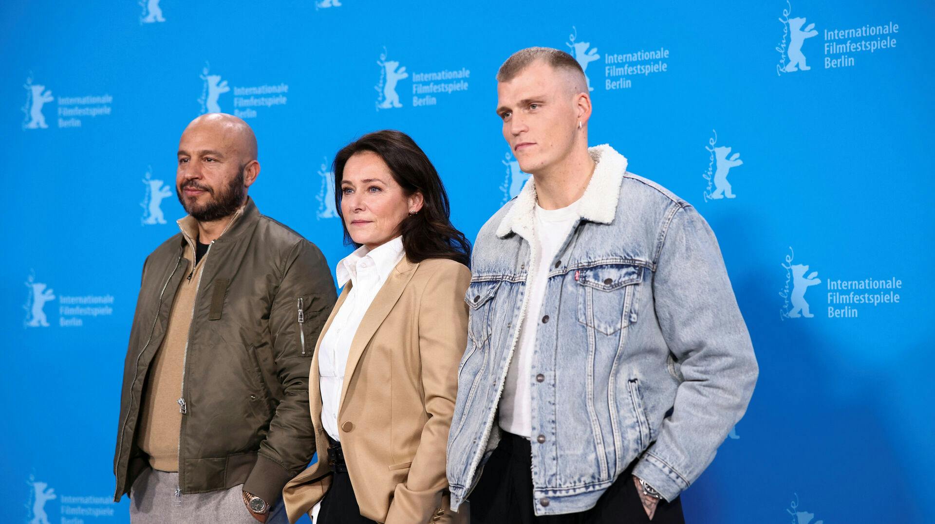 Fra venstre: Dar Salim, Sidse Babett Knudsen og Sebastian Bull