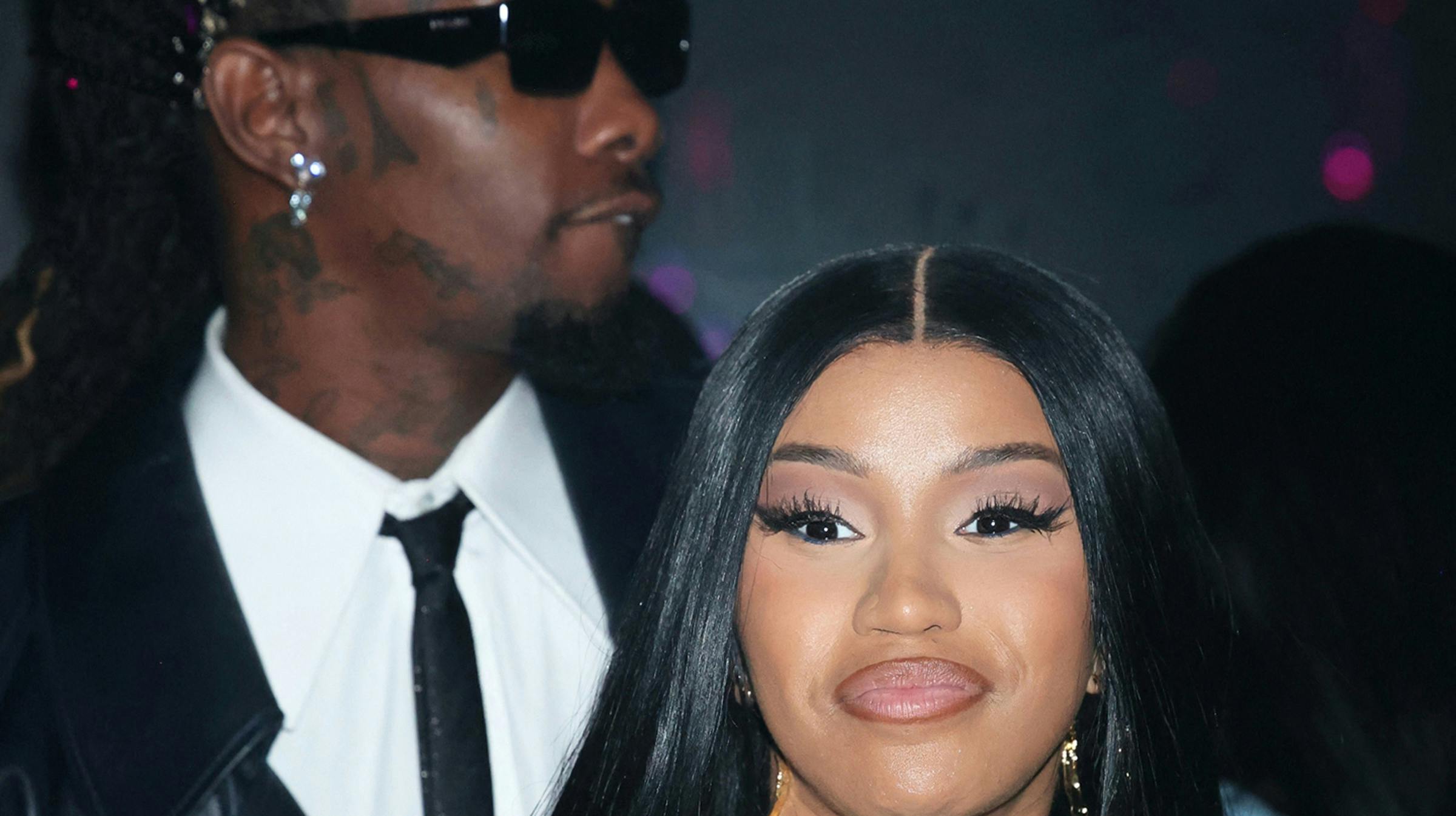 Her ses Cardi B og Offset sammen kort før bruddet sidste år.
