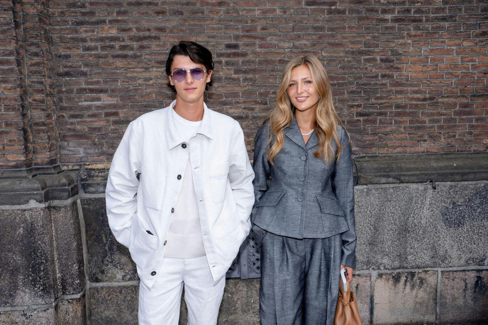 Grve Nikolai danner i privaten par med modellen Benedikte Thoustrup.