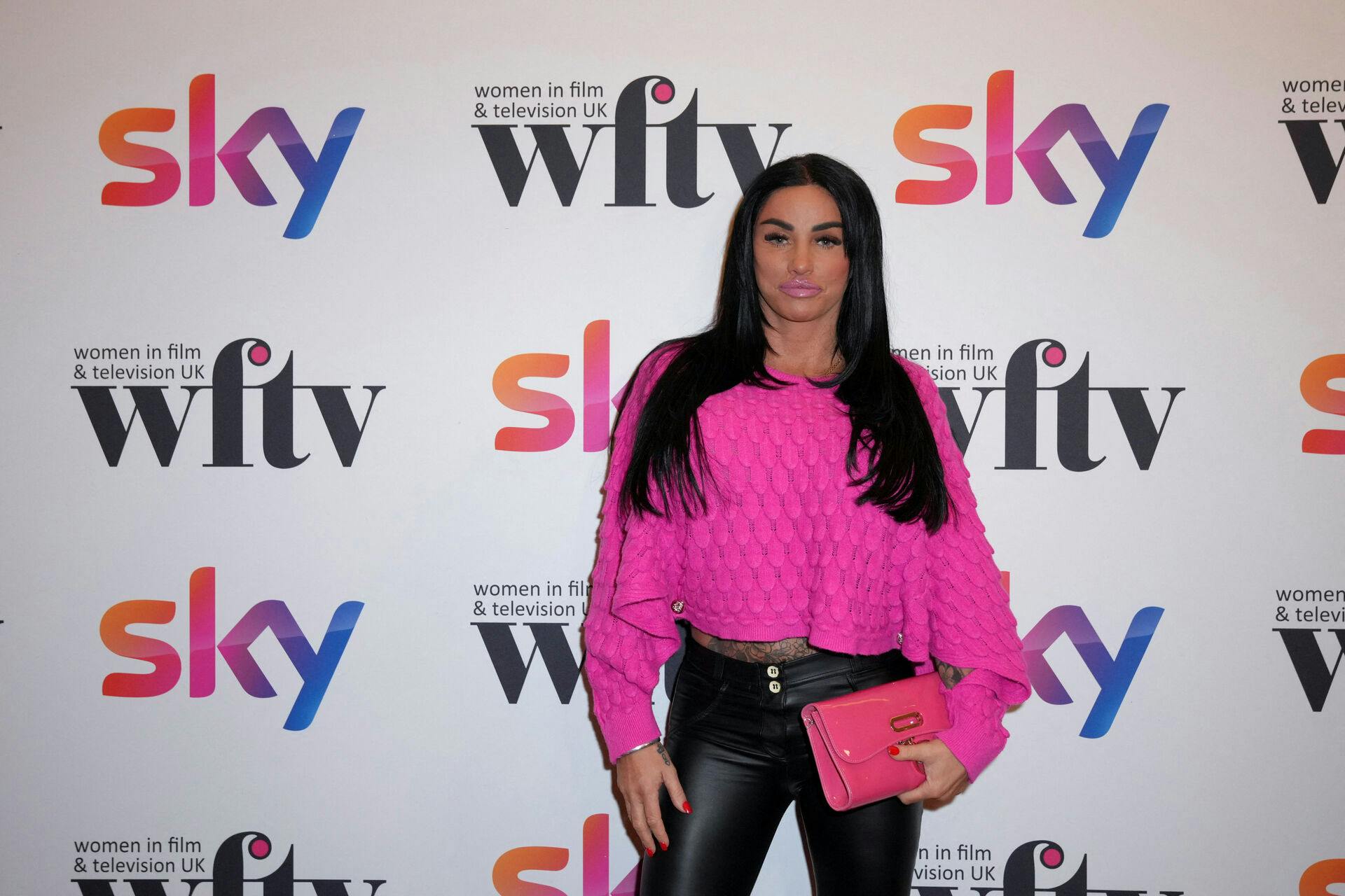 Katie Price i december i fjor.