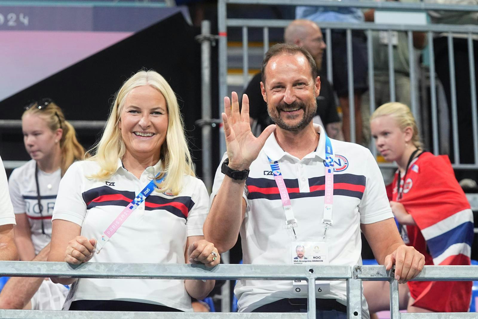 Kronprinsesse Mette-Marit og kronprins Haakon.