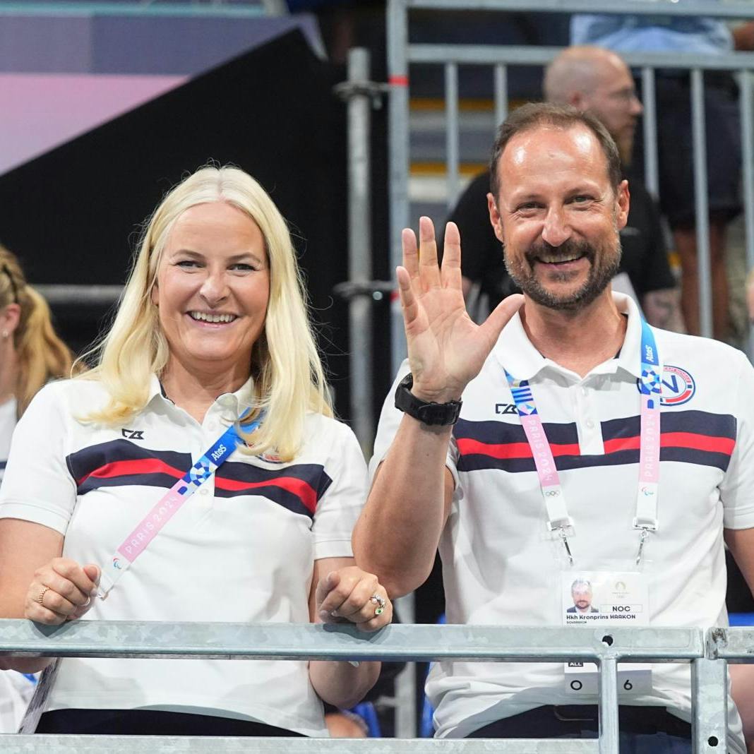 Kronprinsesse Mette-Marit og kronprins Haakon.