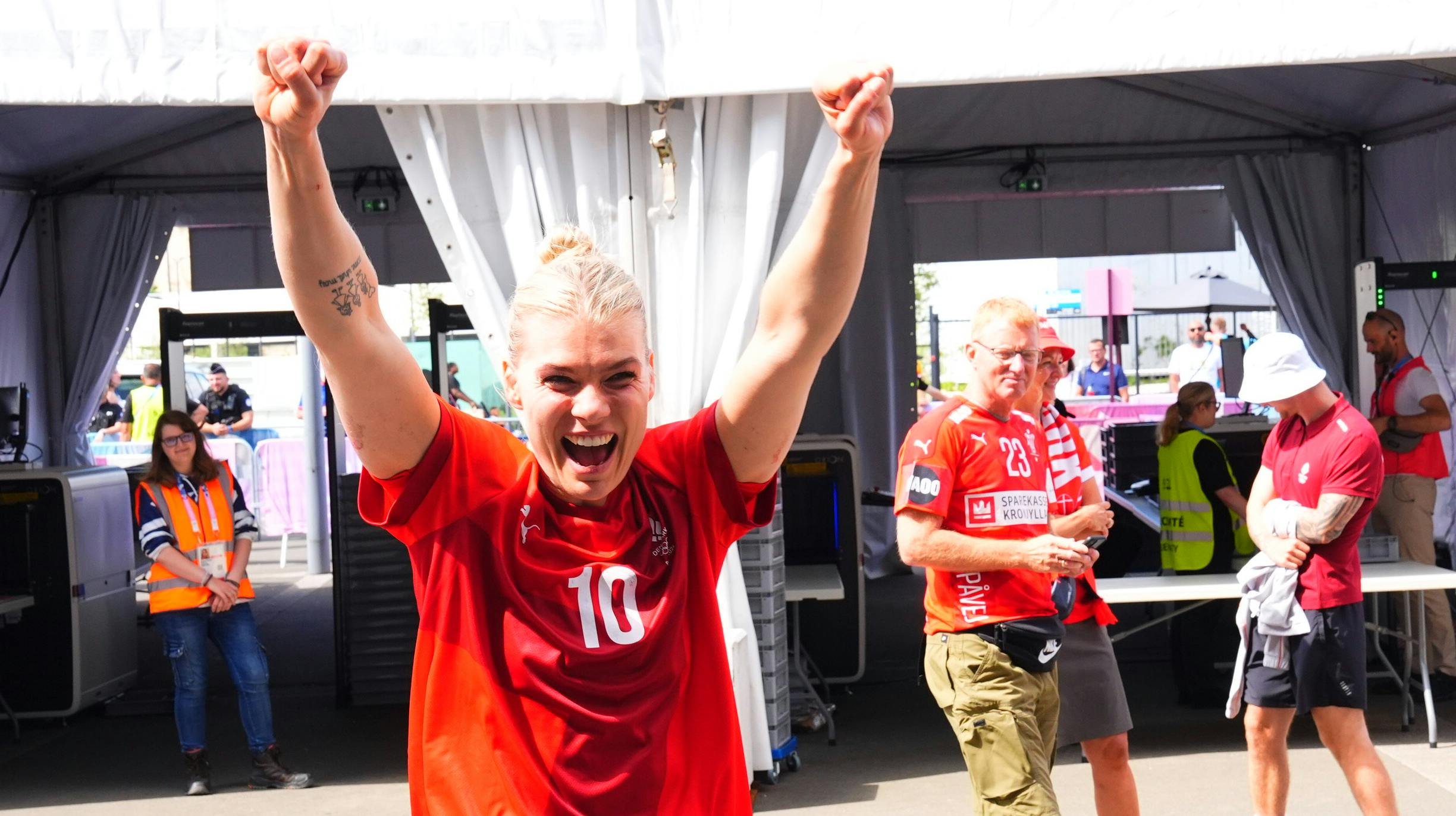 Kathrine Heindahl fik sin OL-medalje efter mange års kamp. 