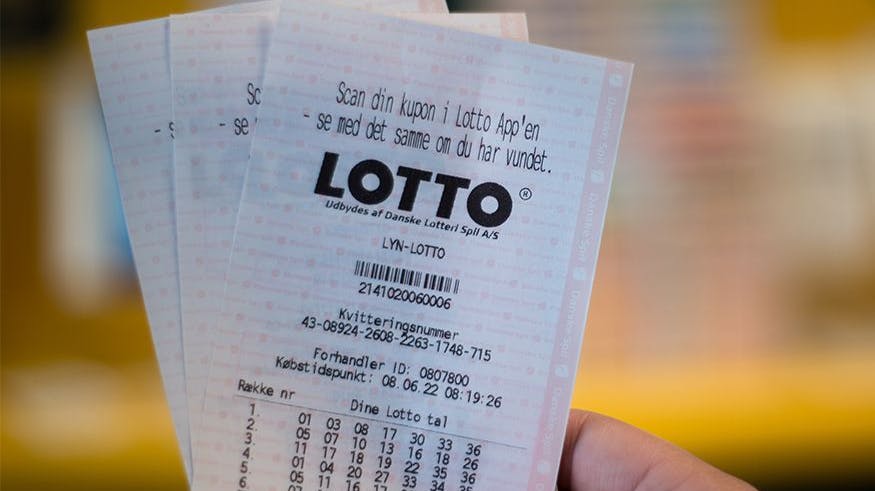 En lottovinder, der er en million kroner rigere, mangler at melde sig.