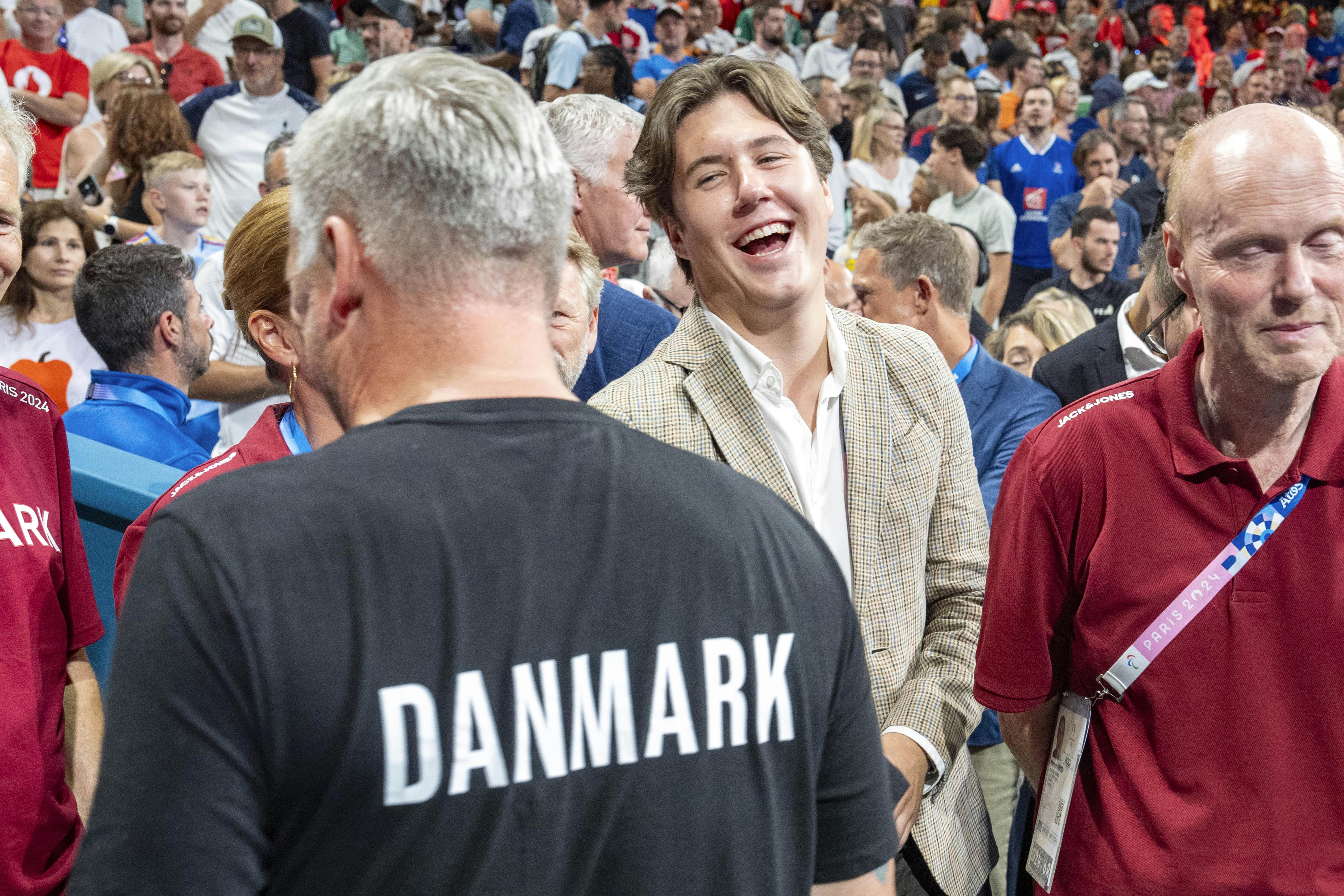 Nikolaj Jacobsen er kendt for en kæk kommentar, og det fik kronprinsen at mærke efter OL-finalen.