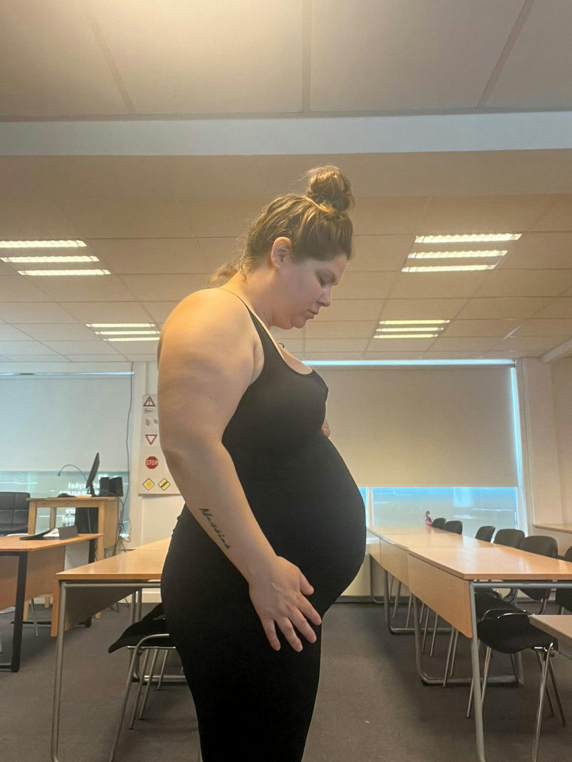 Stina Petersen når aldrig at møde sine to ufødte børn.