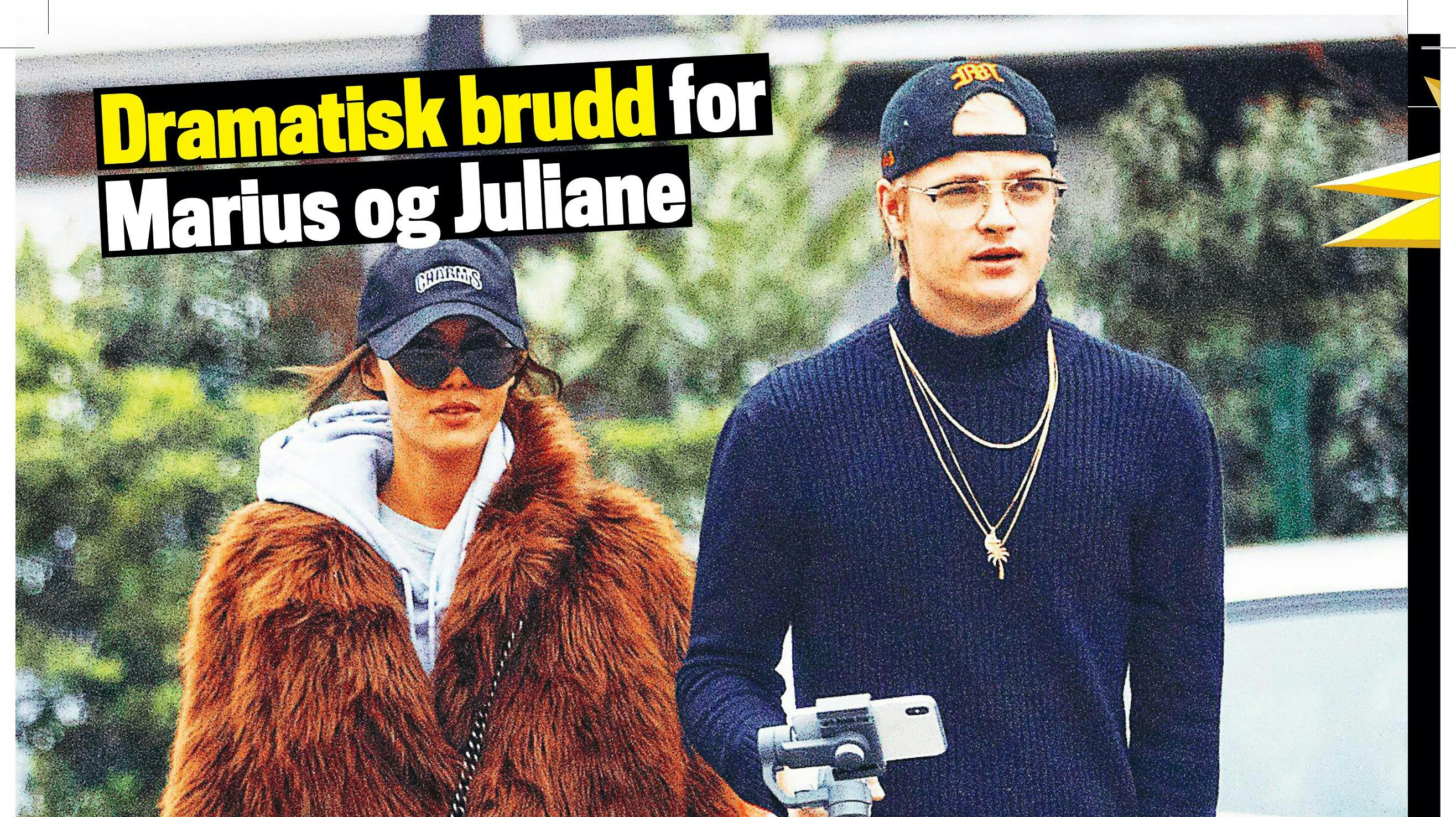 Parret fik meget opmærksomhed i de norske medier - også da de gik fra hinanden i 2022.