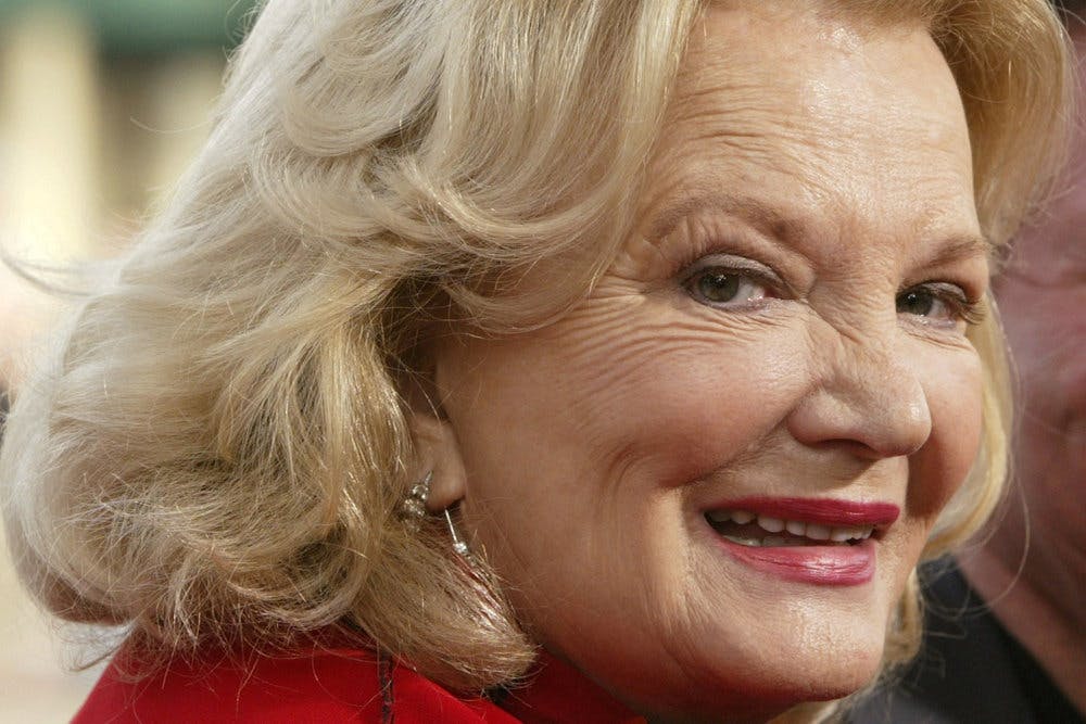 Gena Rowlands ses her i 2004 til premieren for filmen "The Notebook", hvor hun også havde en rolle. Den legendariske skuespillerinde er død i en alder af 94 år.