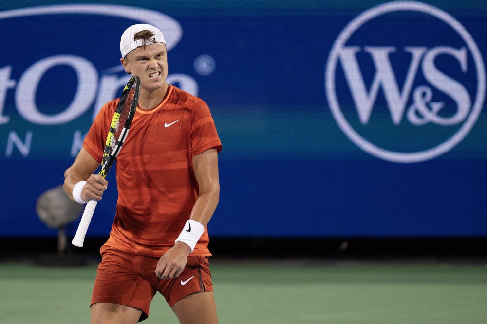 Holger Rune tabte sin semifinale i Cincinnati. 