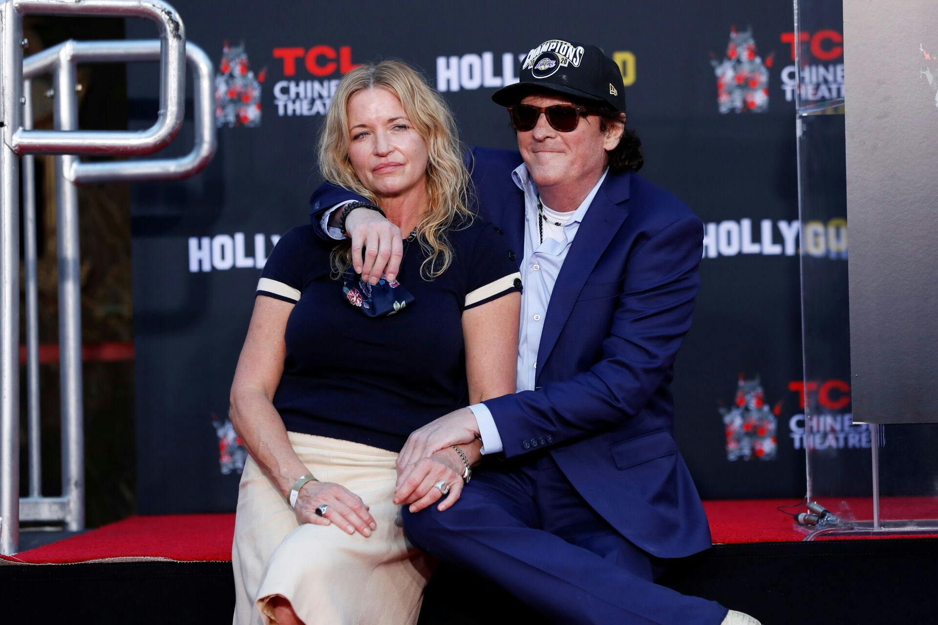 Michael Madsen med hustruen Deanna Madsen.