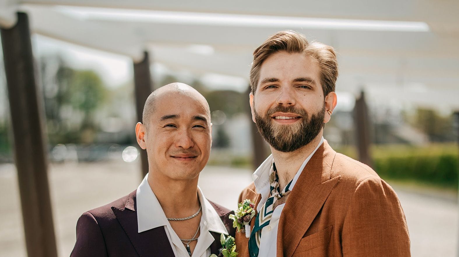 Morten og Søren er begge fra Amager, og var derfor nervøse for, at de kendte hinanden før programmet.