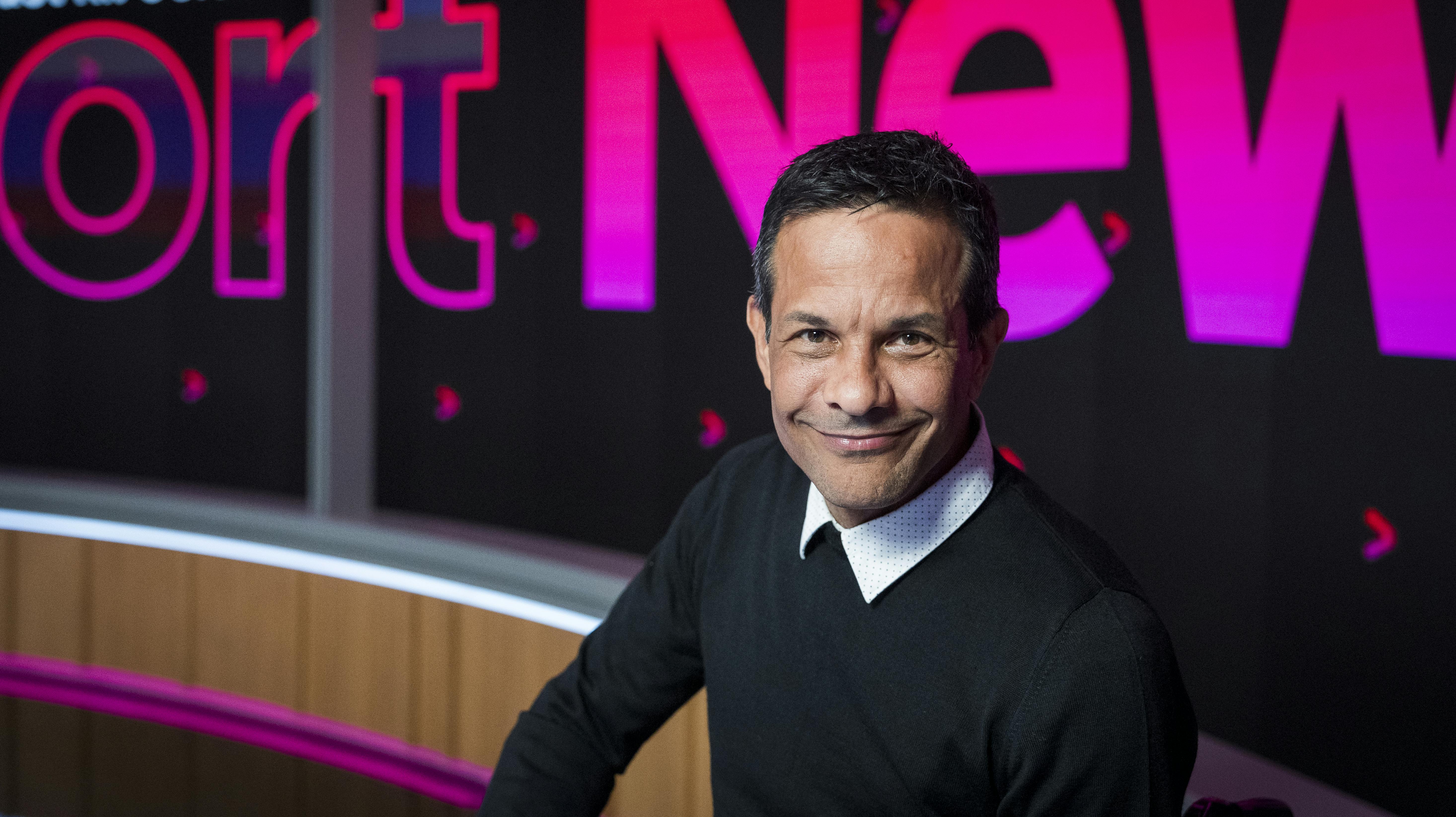 Her ses Jason Watt til pressedag for Viaplays nye sportnyhedskanal.