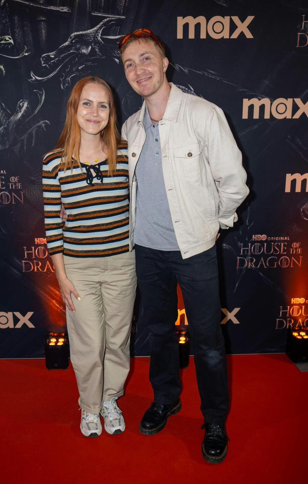 Line Kirsten Nikolajsen og Nicklas Søderberg Lundstrøm blev gift lørdag.